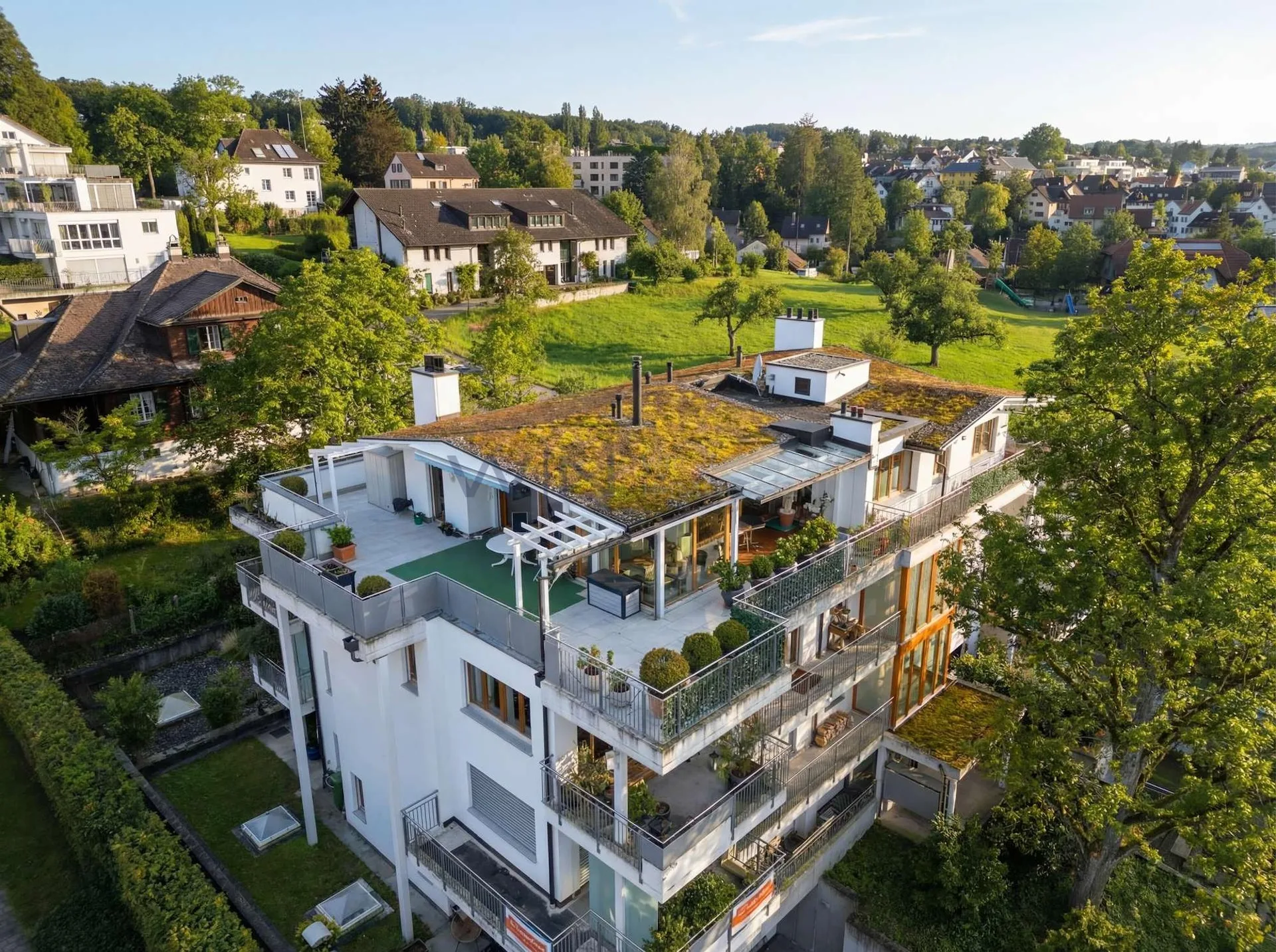 Ein Zuhause über den Dächern der Stadt