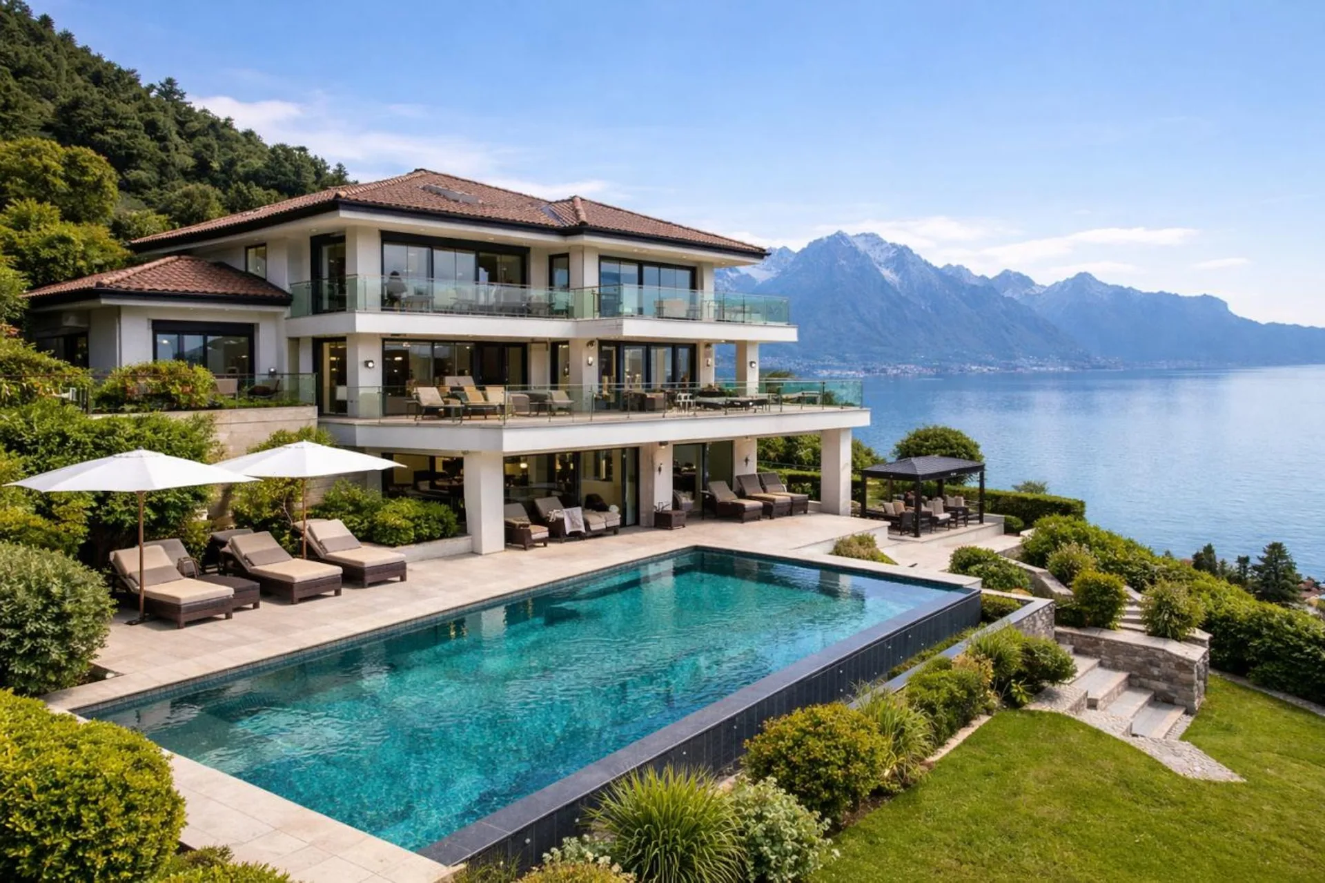 OFF MARKET - Propriété d'exception avec vue panoramique sur le lac Léman
