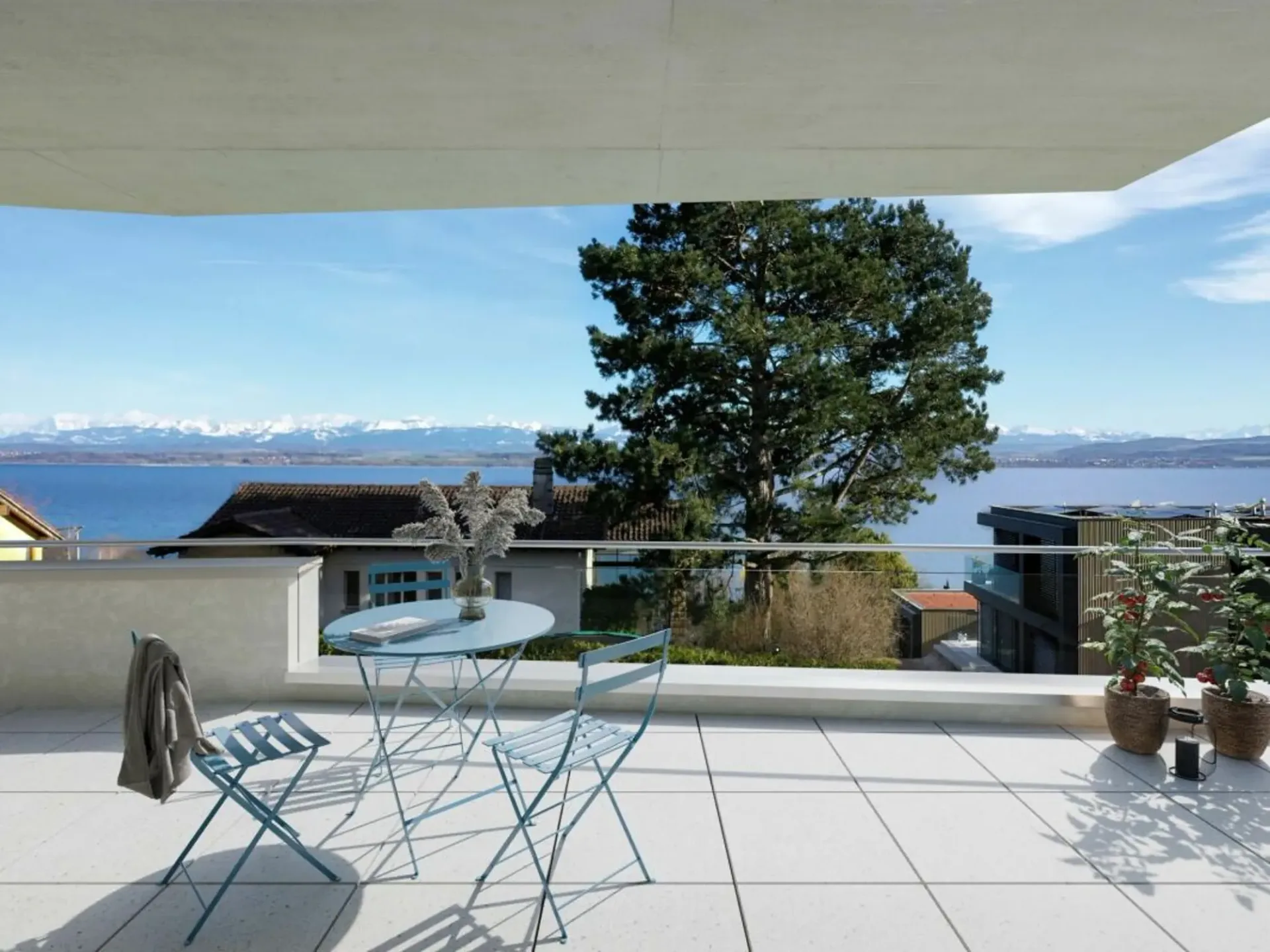 Duplex mit 5.5 Zimmern und Dachterrasse - Bevaix | Promotion les Capites