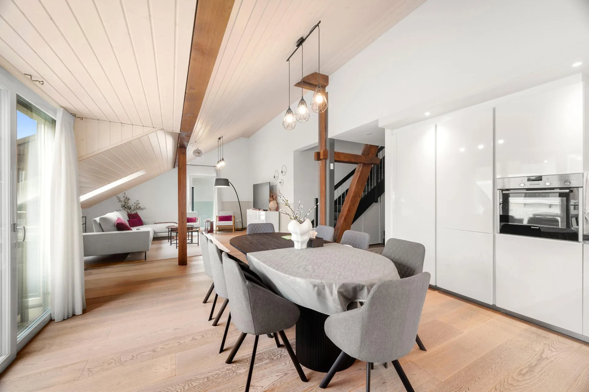 À vendre - Superbe duplex de 4,5 pièces à Bulle avec vue imprenable sur le Moléson
