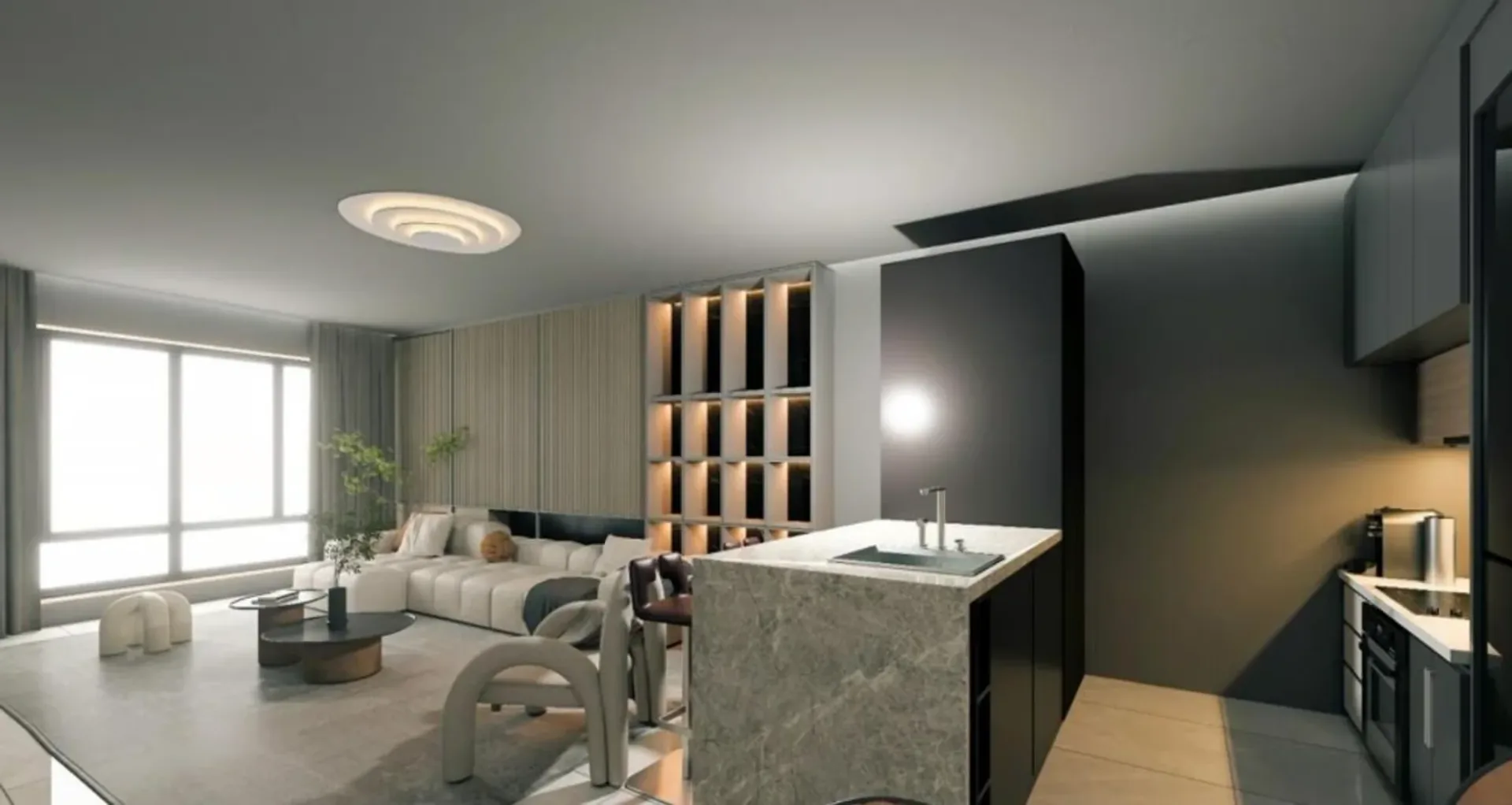 DENGES, 3,5-Zimmer-Wohnung im Erdgeschoss, komplette Renovierung.