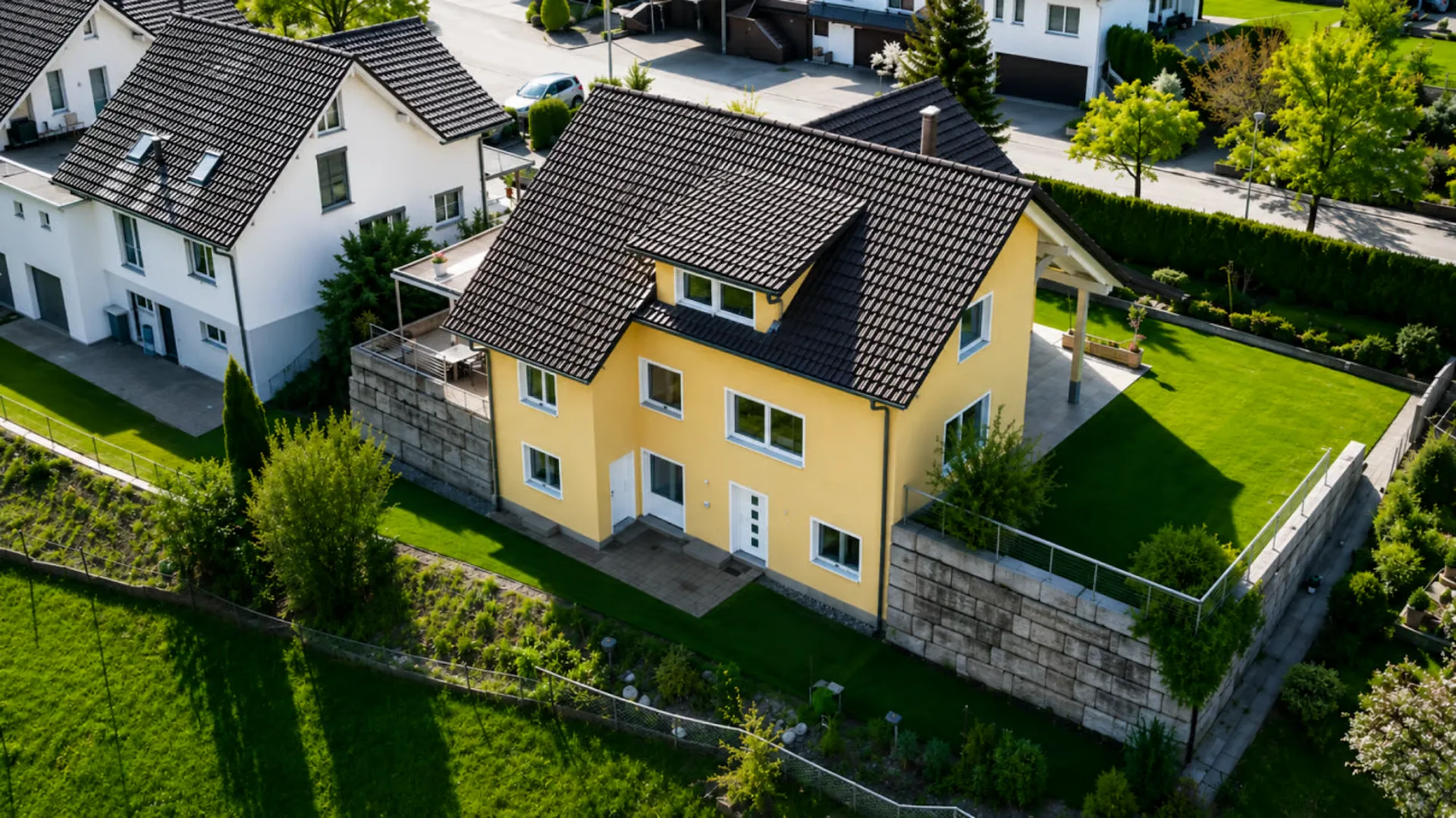 Modernes 10.5-Zimmer-Einfamilienhaus mit Weitsicht, Minergie-Standard und vielseitigem Nutzungspotenzial in Pfungen