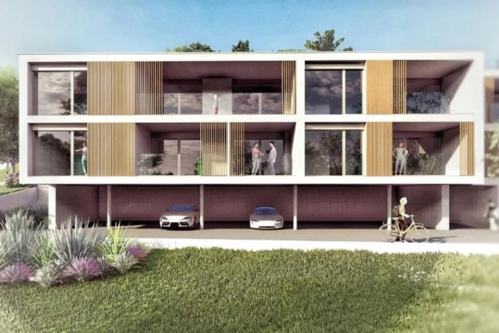 Nuovo appartamento 4.5 locali con giardino a Grancia