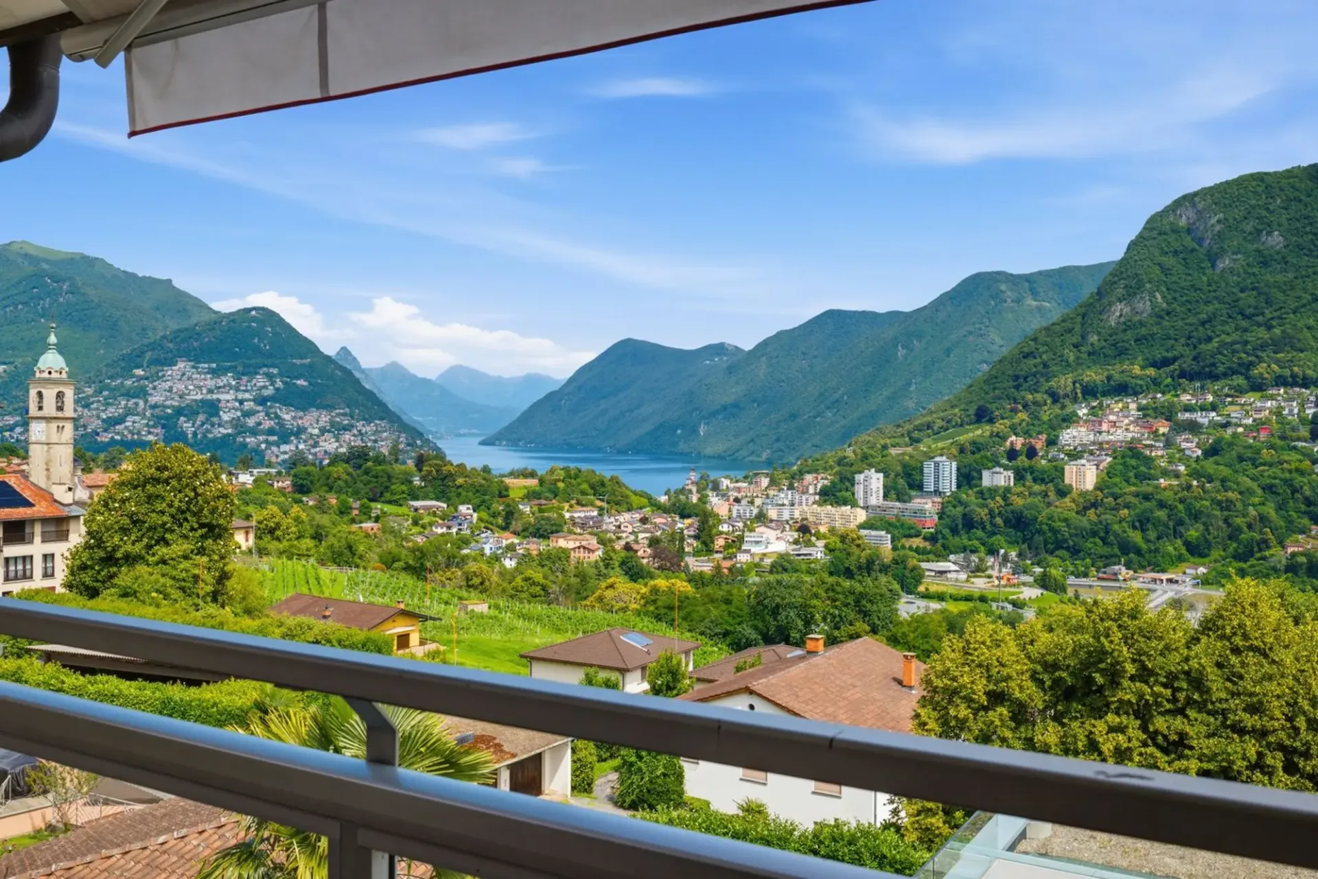 Exklusives Duplex-Penthouse mit Panoramablick auf Lugano und den Luganersee (Copy)