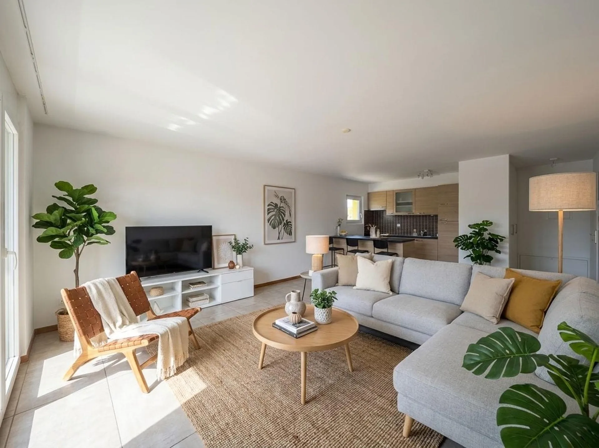 Agno: 2,5 Zimmer mit Balkon und viel Licht