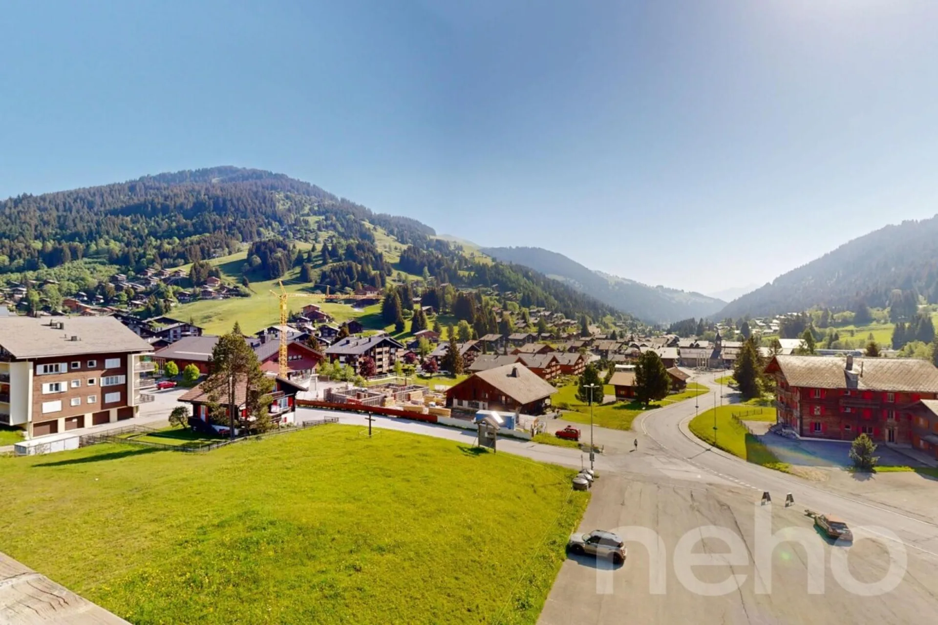 Charmant studio avec balcon et piscine au c?ur de Morgins