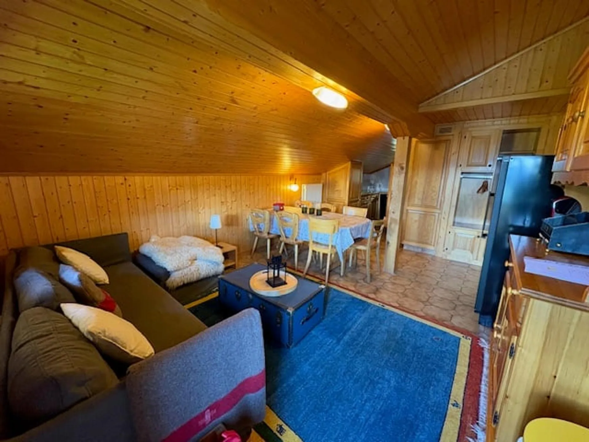 3-Zimmer-Dachwohnung auf Les Moulins