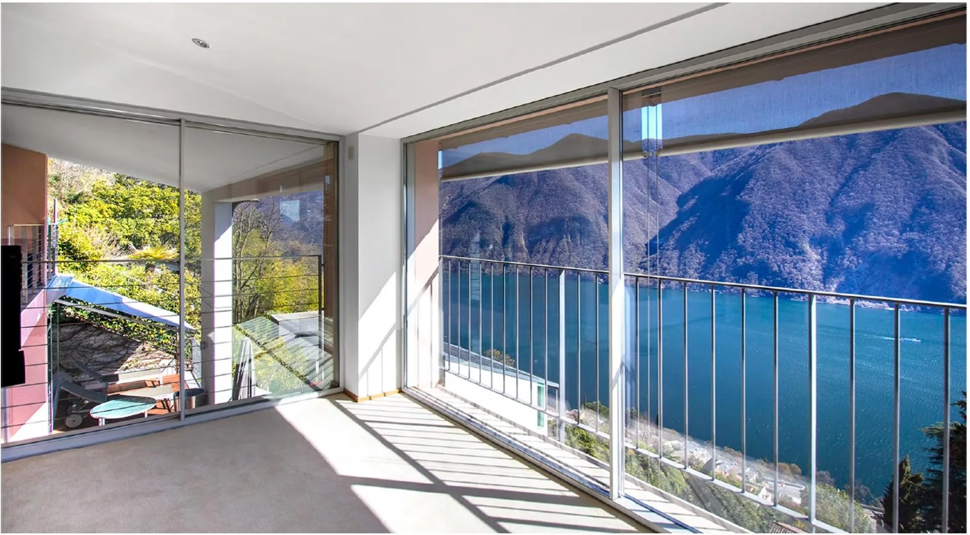 Elegant duplex apartment 5.5 rooms with pool in Ruvigliana