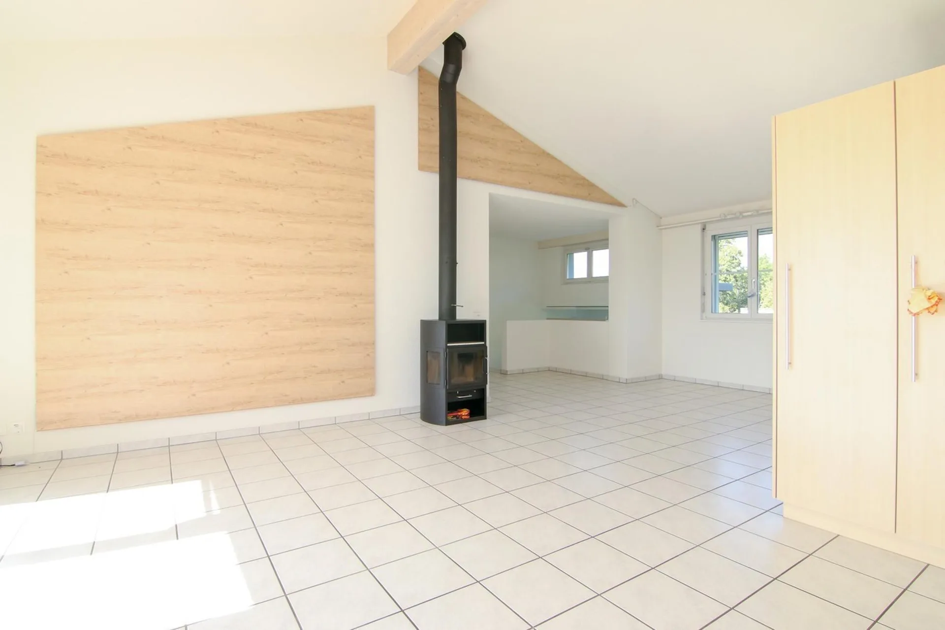 Appartement en attique avec terrasse unique