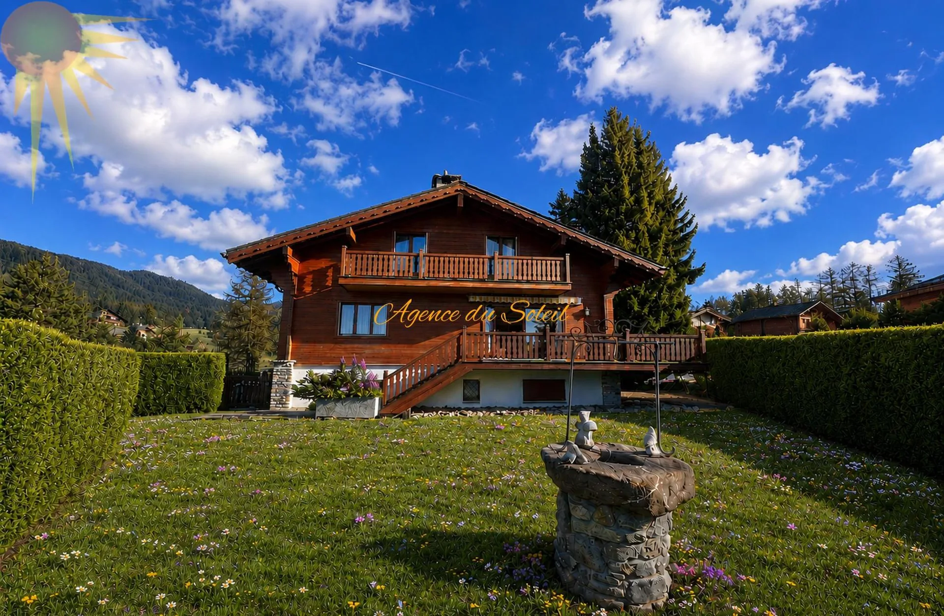 En Exclusivité ! Splendide chalet de 8.5 pièces en bordure du golf Ballesteros à Crans !
