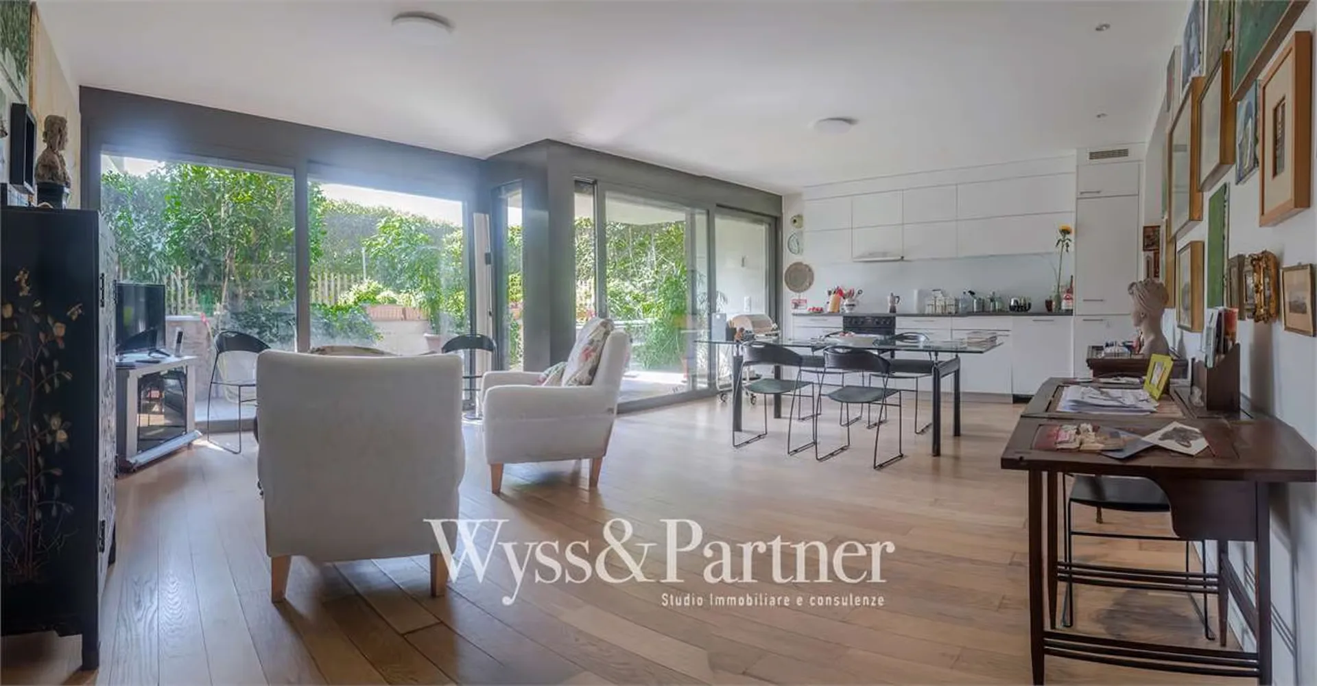 Minusio - Modernes 2.5-Zimmer-Wohnung mit privatem Garten