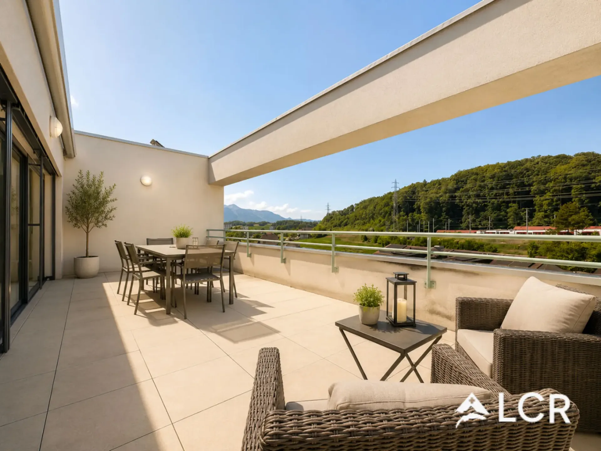 Magnifique attique de 3,5 pièces avec terrasse de 30 m² - Puidoux