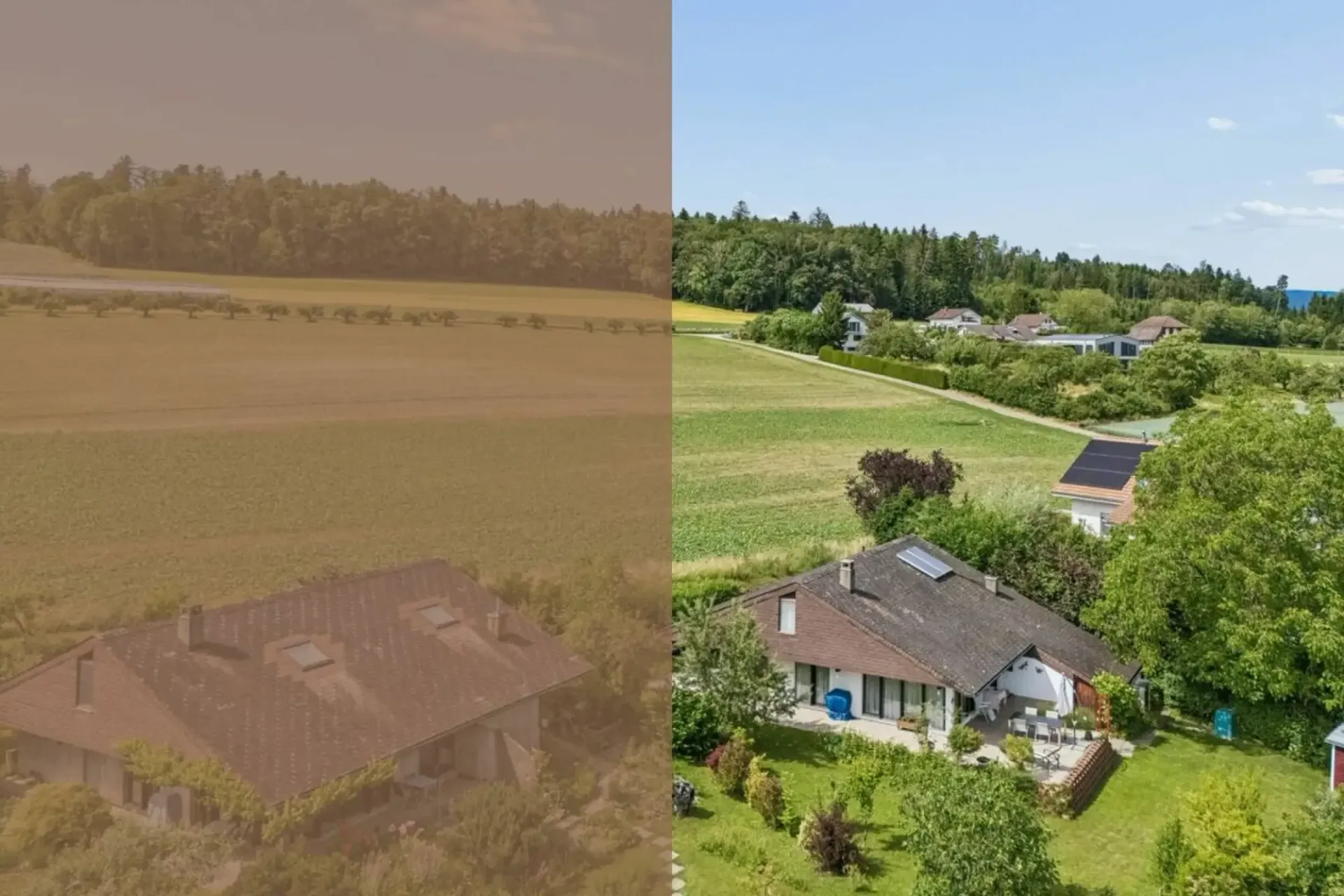 Kernsaniertes 6.5-Zimmer-Einfamilienhaus mit idyllischem Gartenparadies