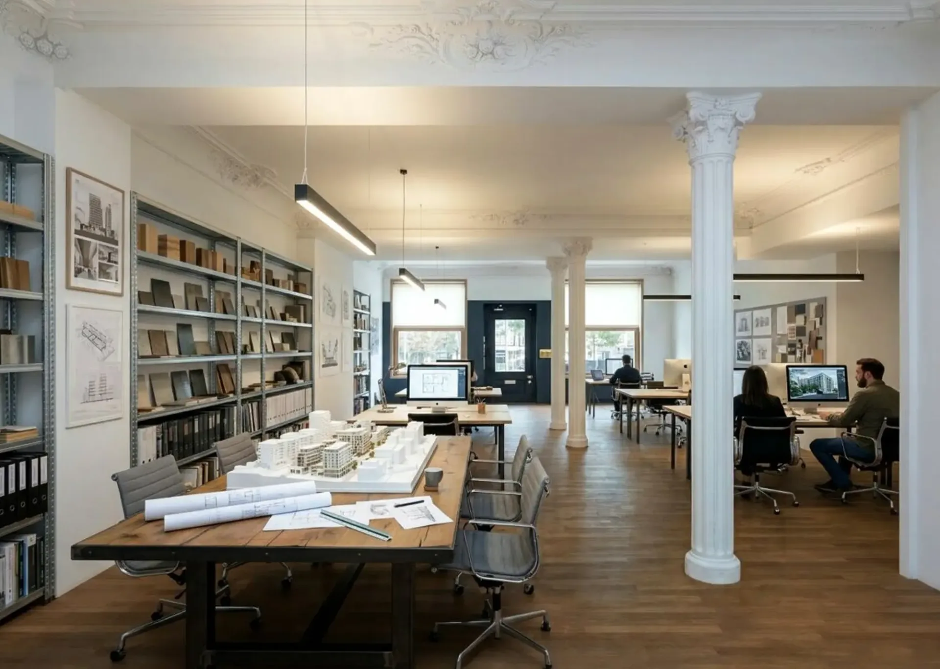 Raum mit Charakter für kreative Architekten