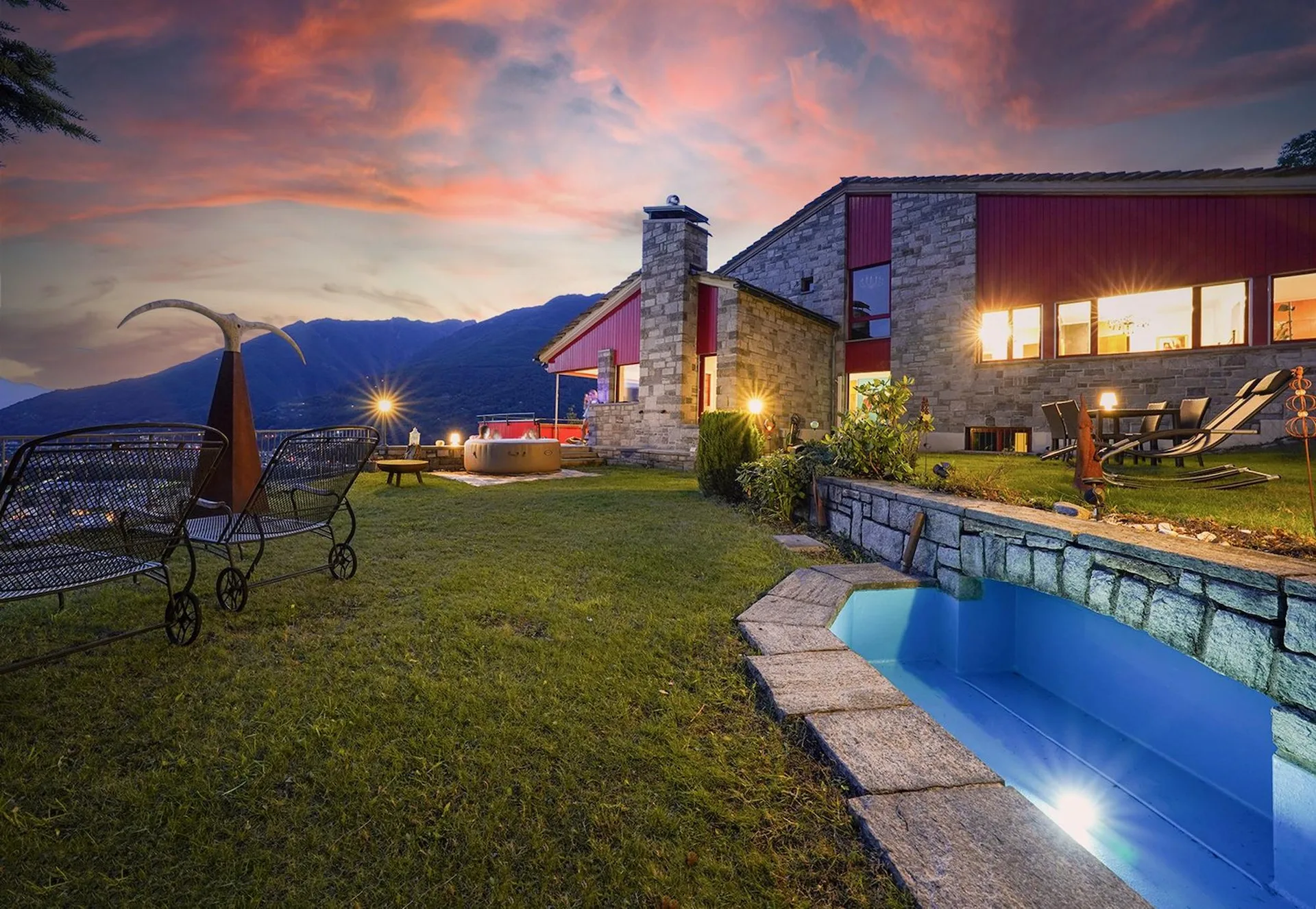 Die schönste Villa in ganz Bellinzona ist zur Miete verfügbar.
