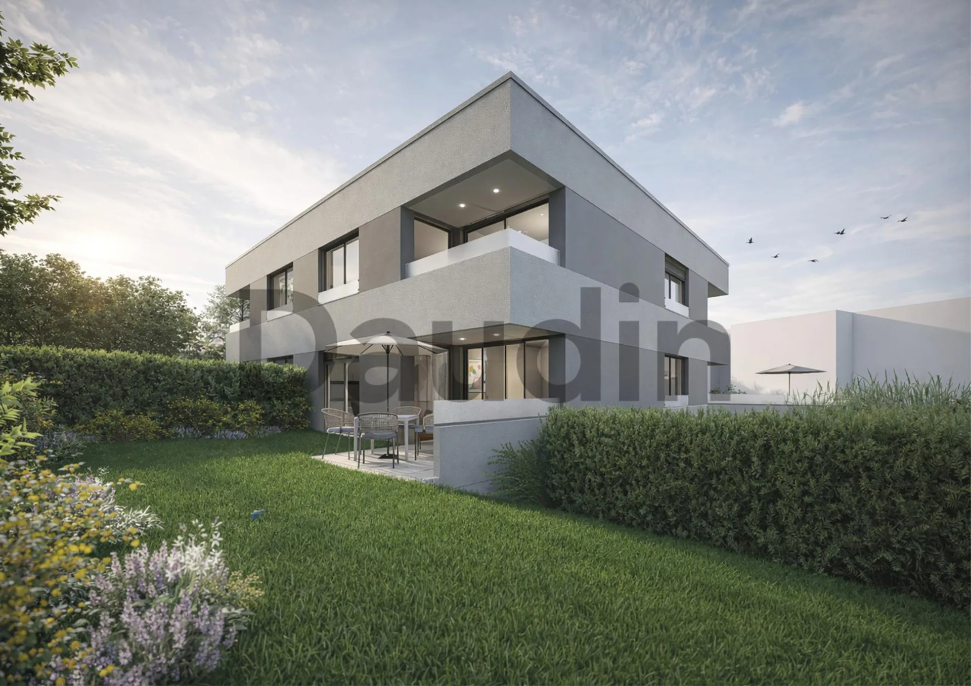 Appartement THPE mit 3-Zimmer-Plan und einem geräumigen Balkon