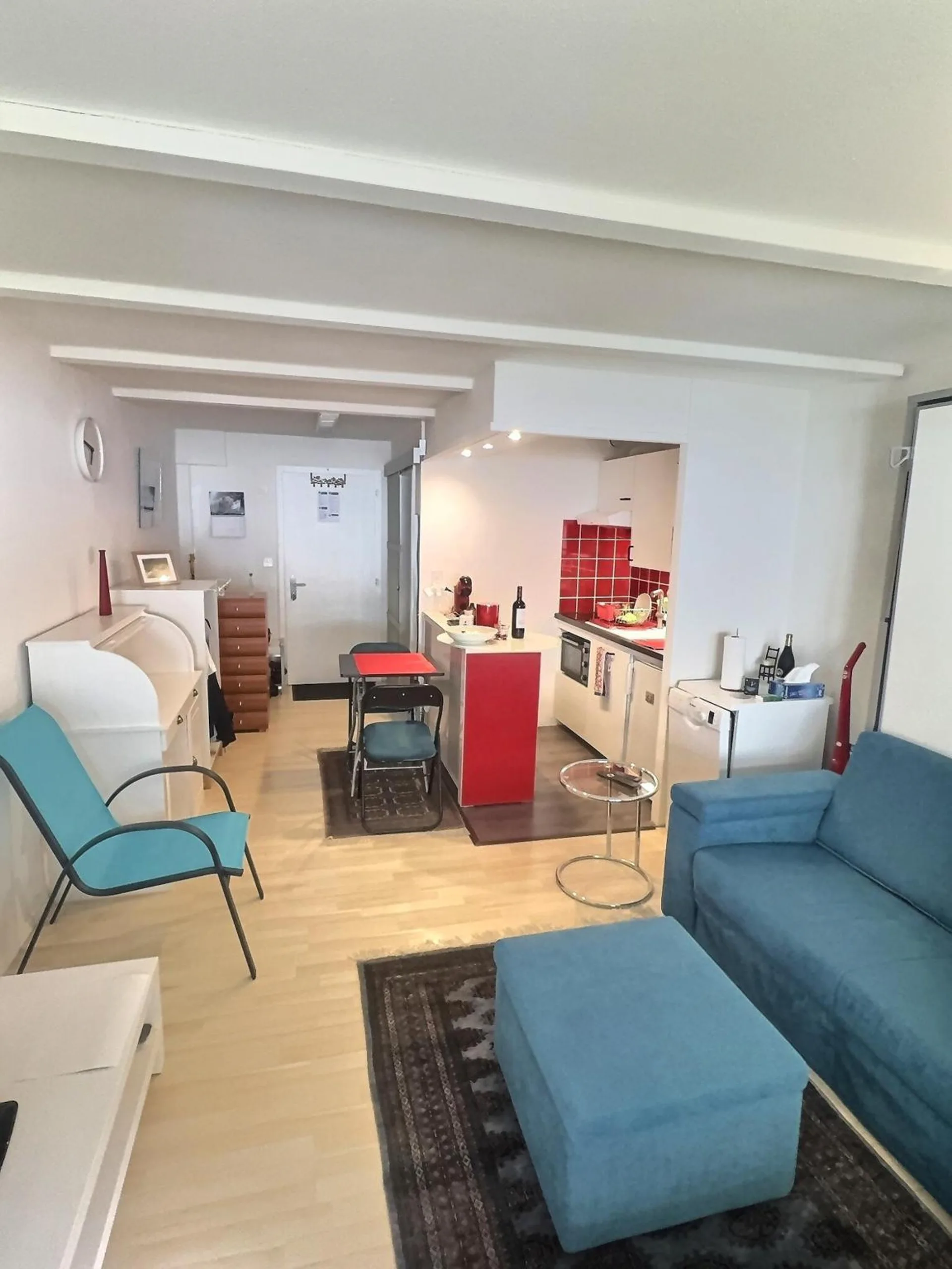 Super studio avec jardin privé en viager occupé sans rente limité à 5 ans.