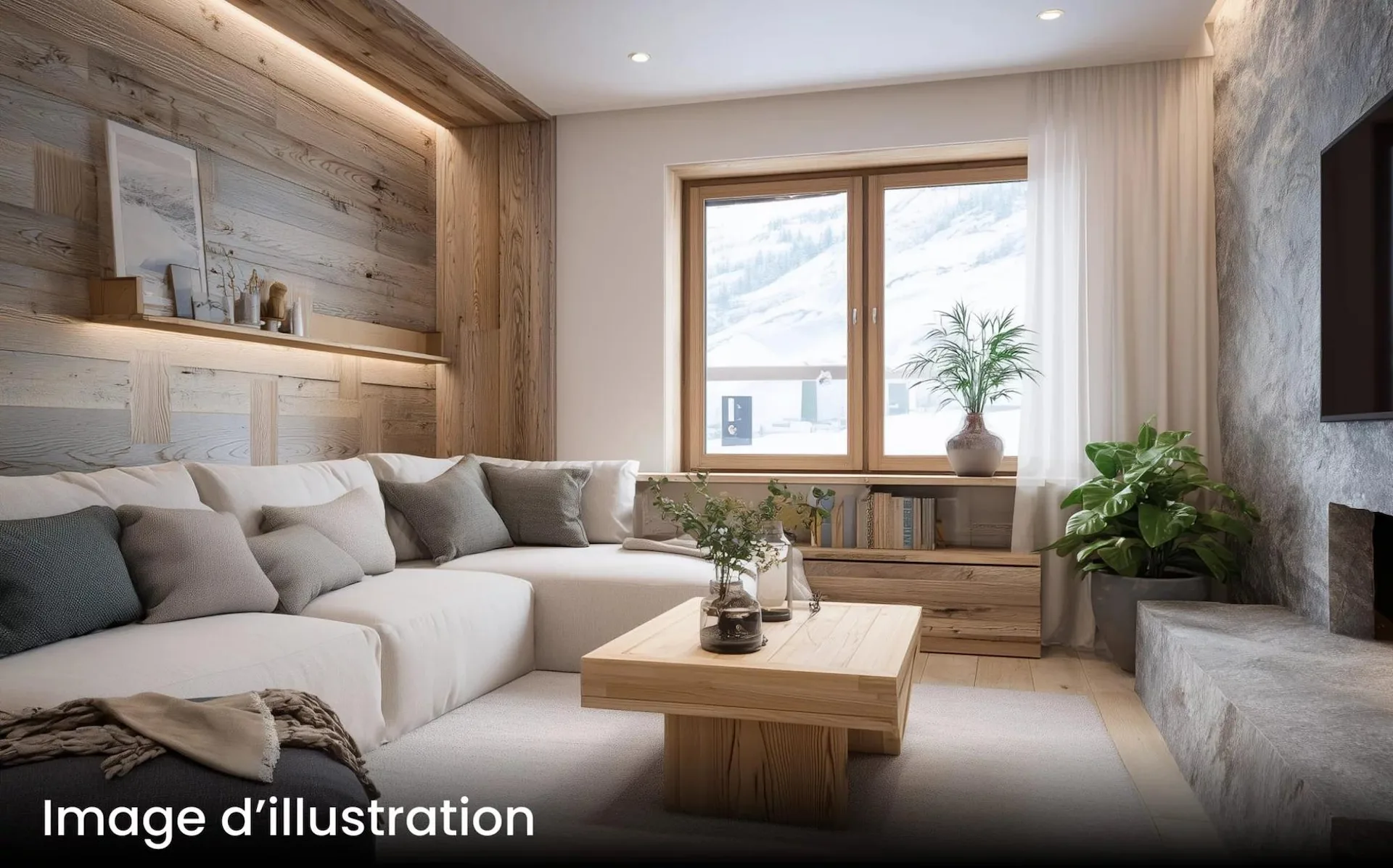 Chalet 4.5p à Choëx, Monthey - Vue dégagée
