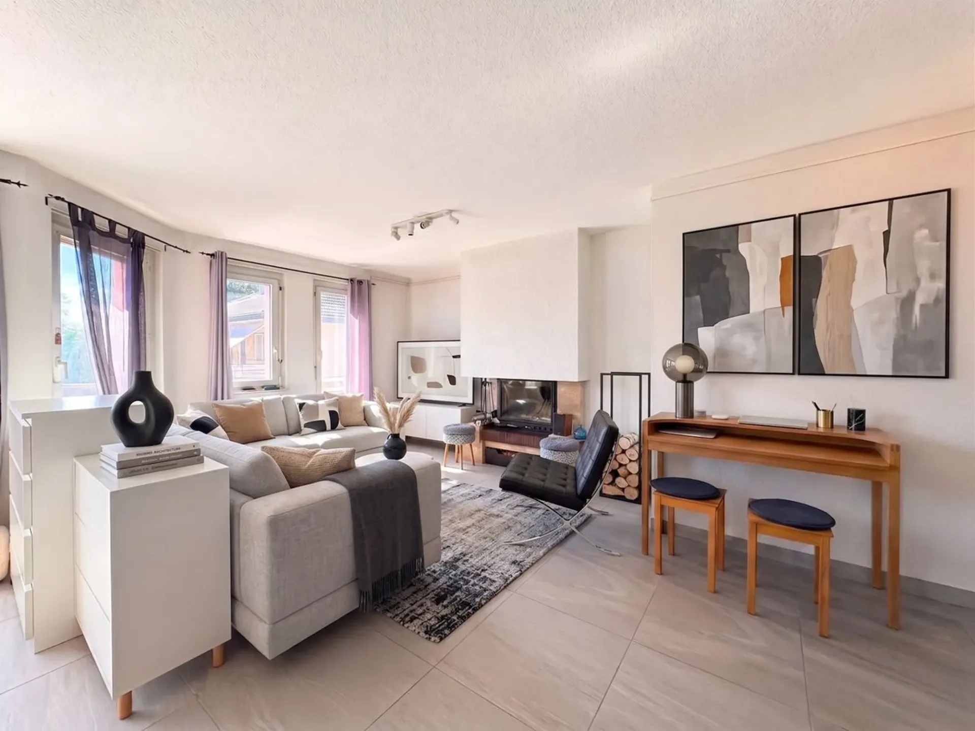 Appartement de 4,5 pièces à vendre à Morges - 124 m2, avec cheminée et balcon !