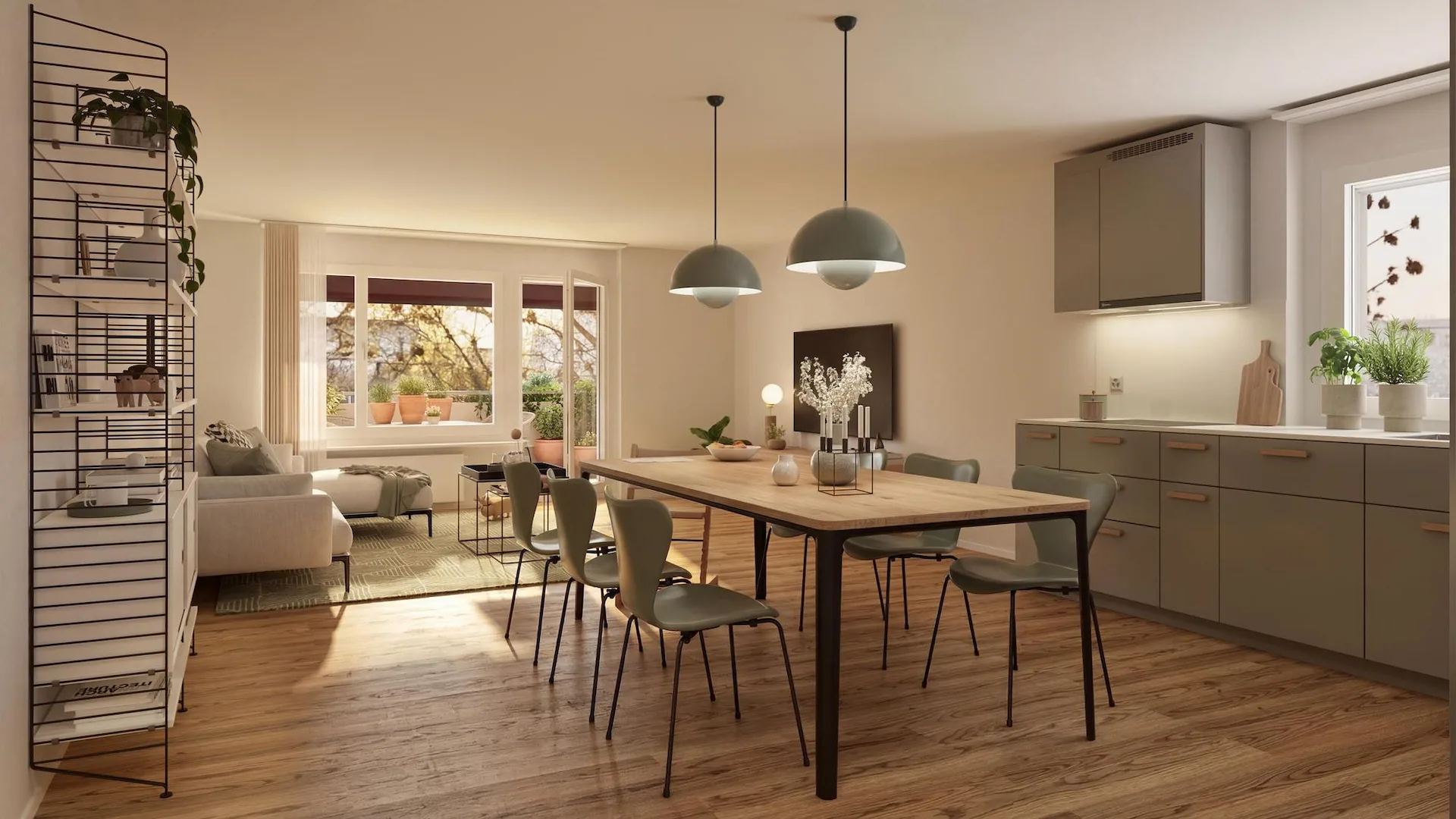 4.5 Zimmerwohnung in Oberwil - Urban wohnen, natürlich leben