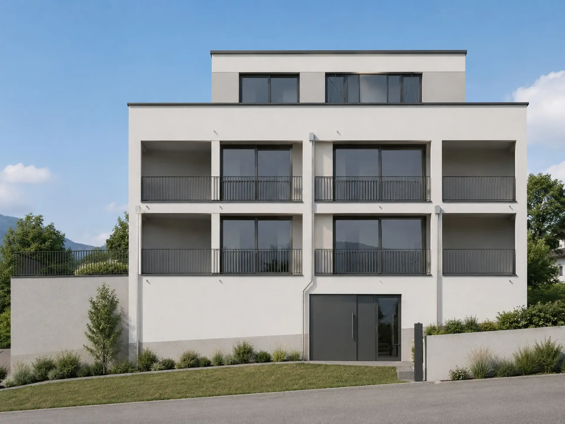 Attraktiv gelegene 4.5 Zimmerwohnung im Erdgeschoss West