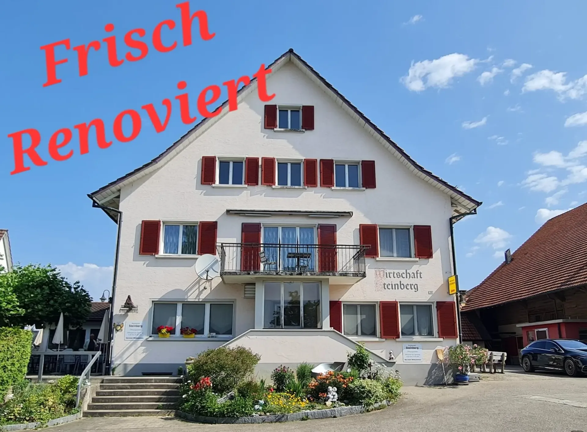 Frisch renoviertes Restaurant mit Geschichte sucht neue Gastgeber