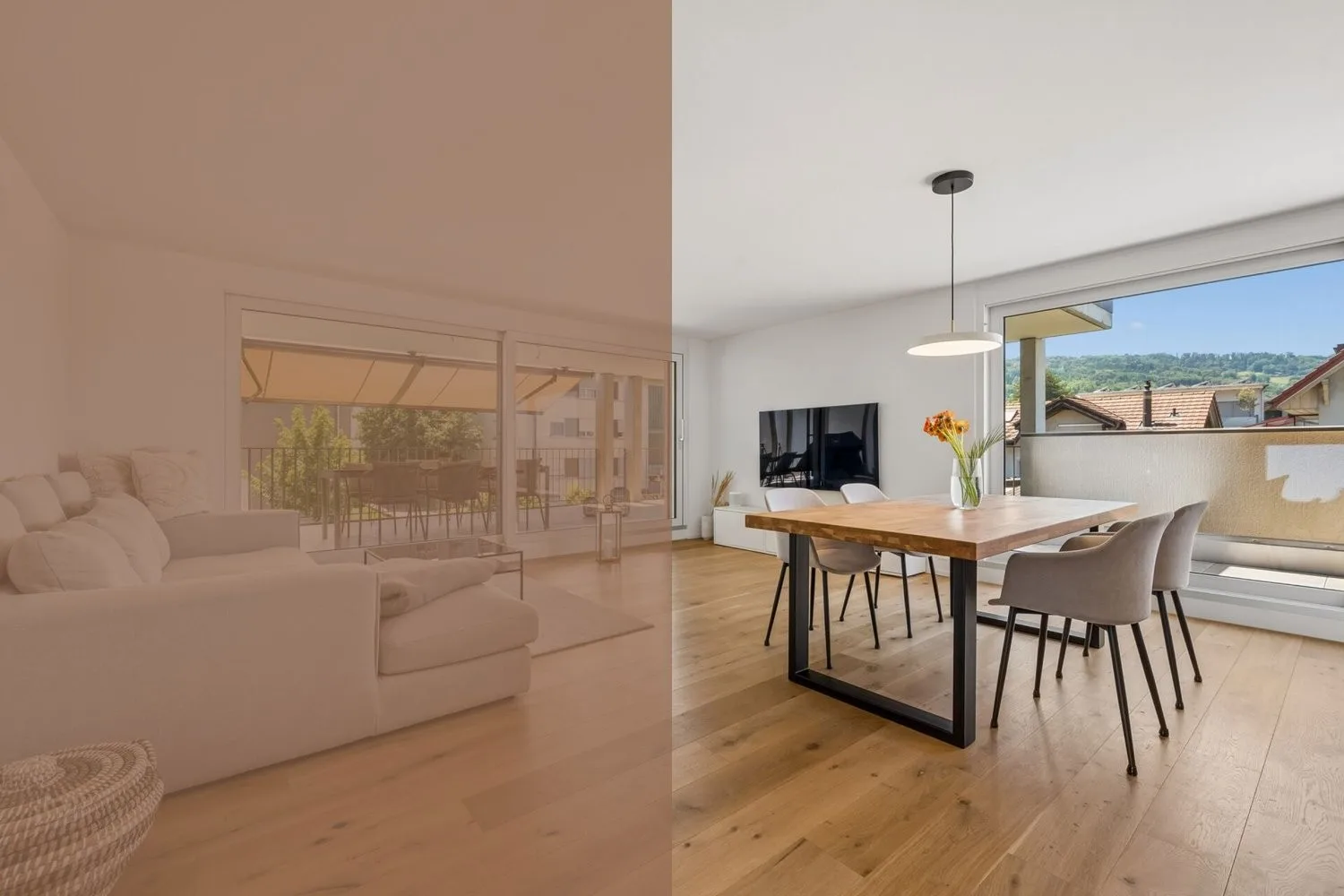 Moderne 3.5-Zimmer-Terrassenwohnung in Belp BE