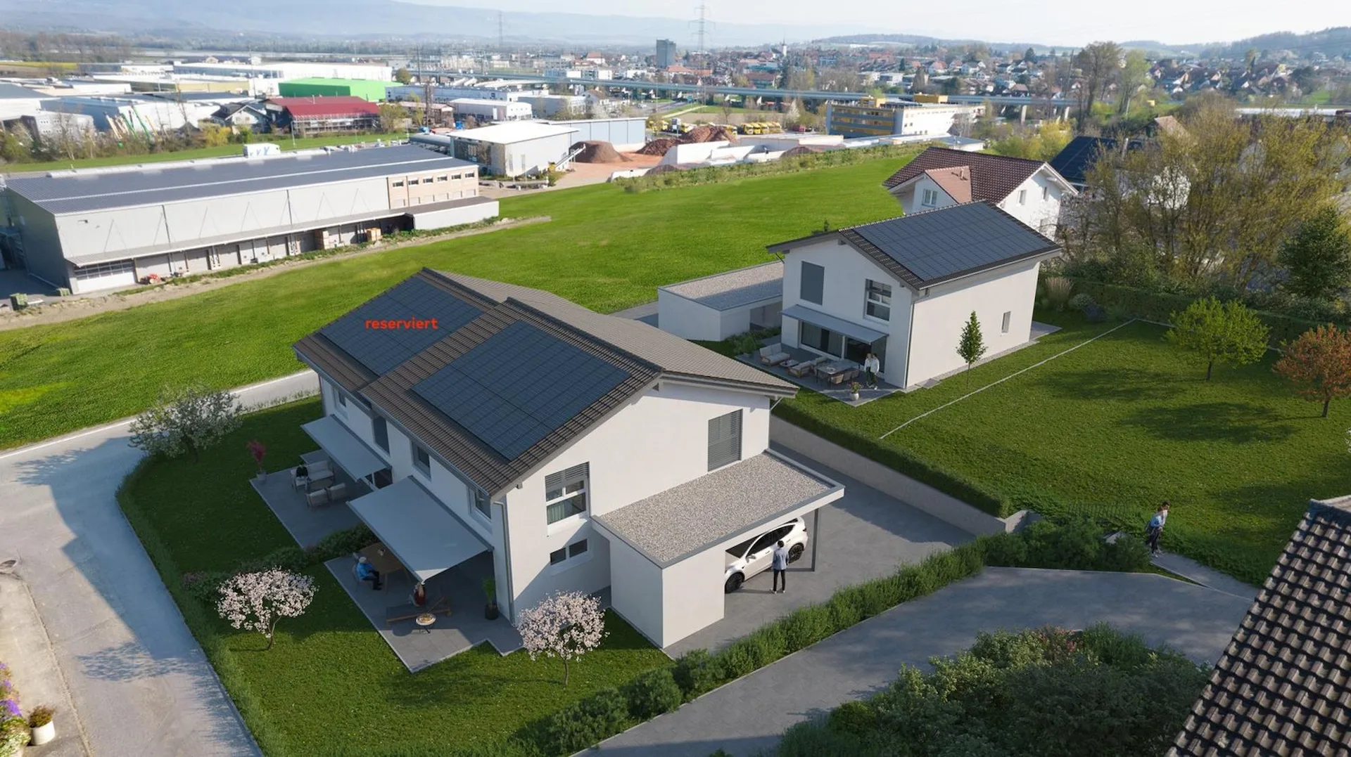reserviert - Ankommen & wohlfühlen: Neubau-Doppeleinfamilienhaus