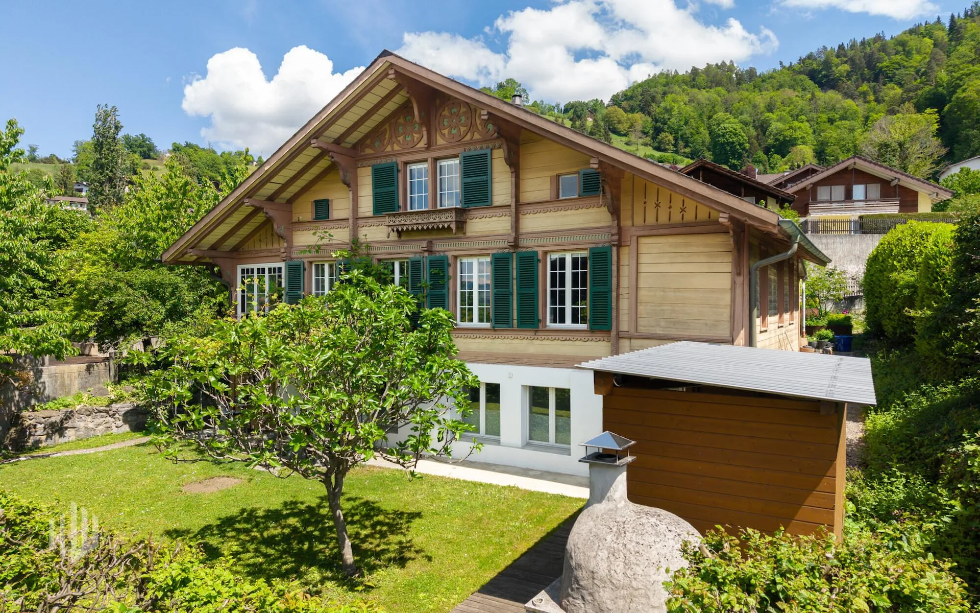 ImmoWyss -  Charakterstarkes Einfamilienhaus an zentraler Lage in Thun
