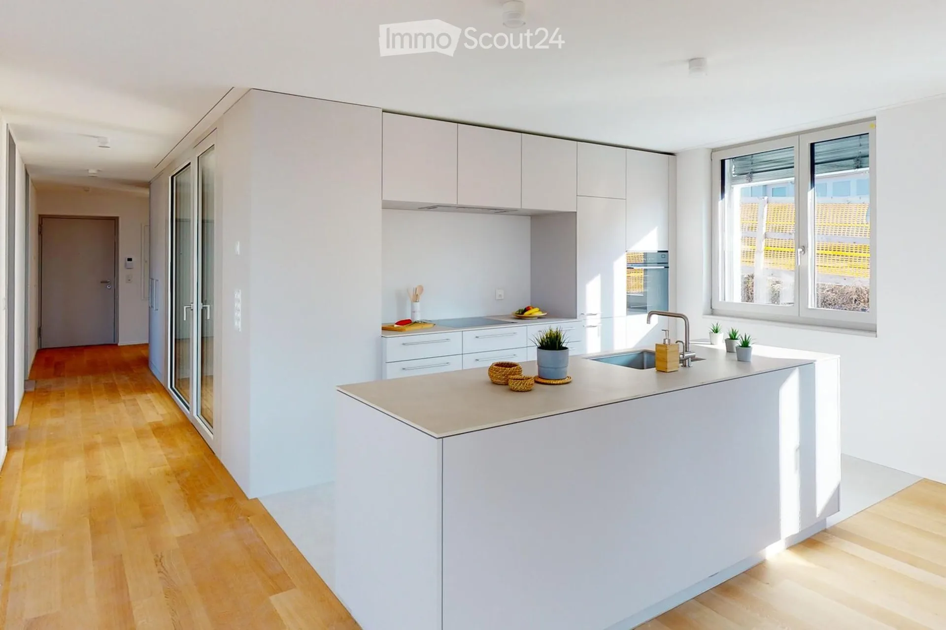 Large, bright, and very modern apartment with great views of Reiden