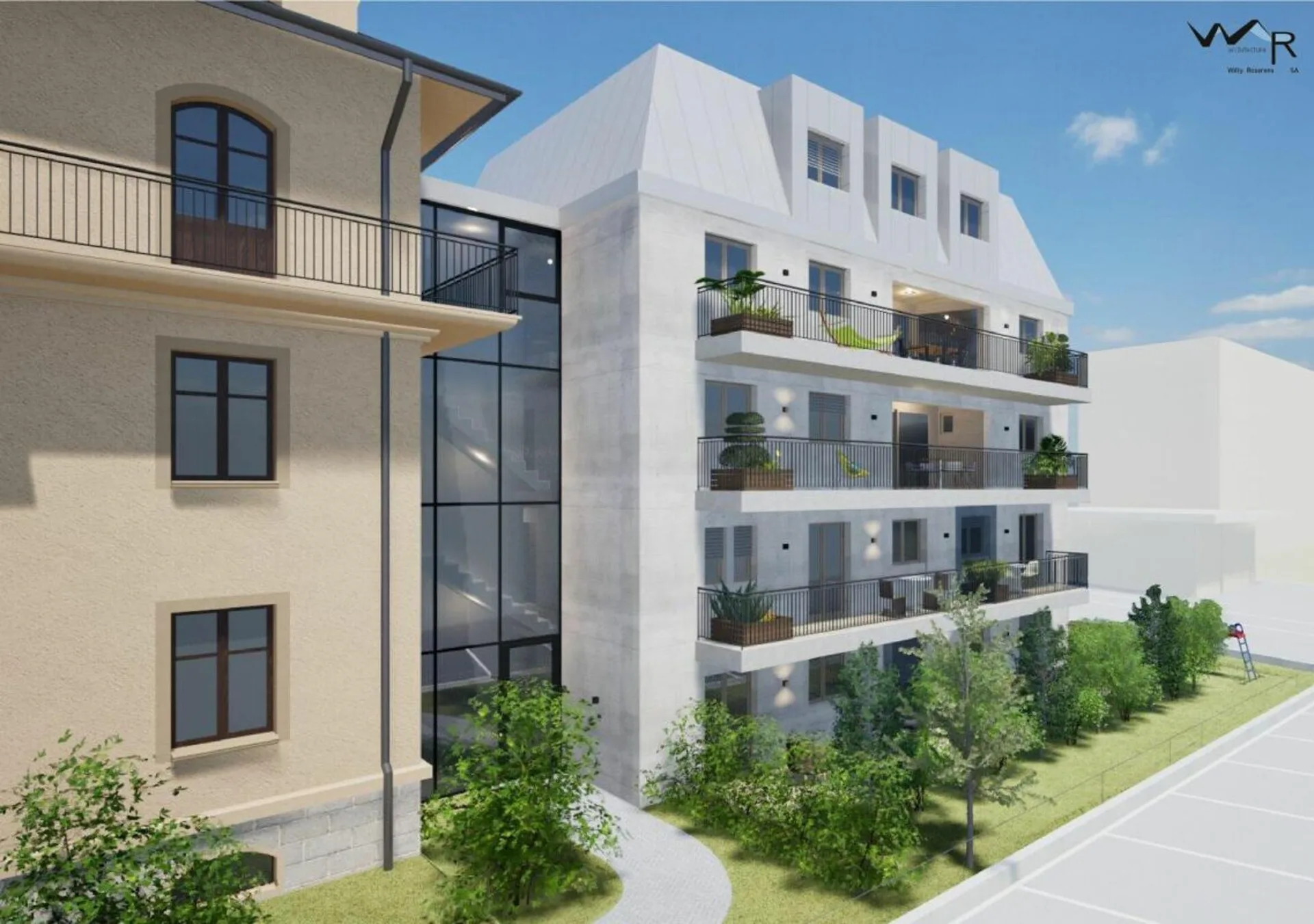 PPE Romande XXV - Lot 104- Studio Est 1° V1