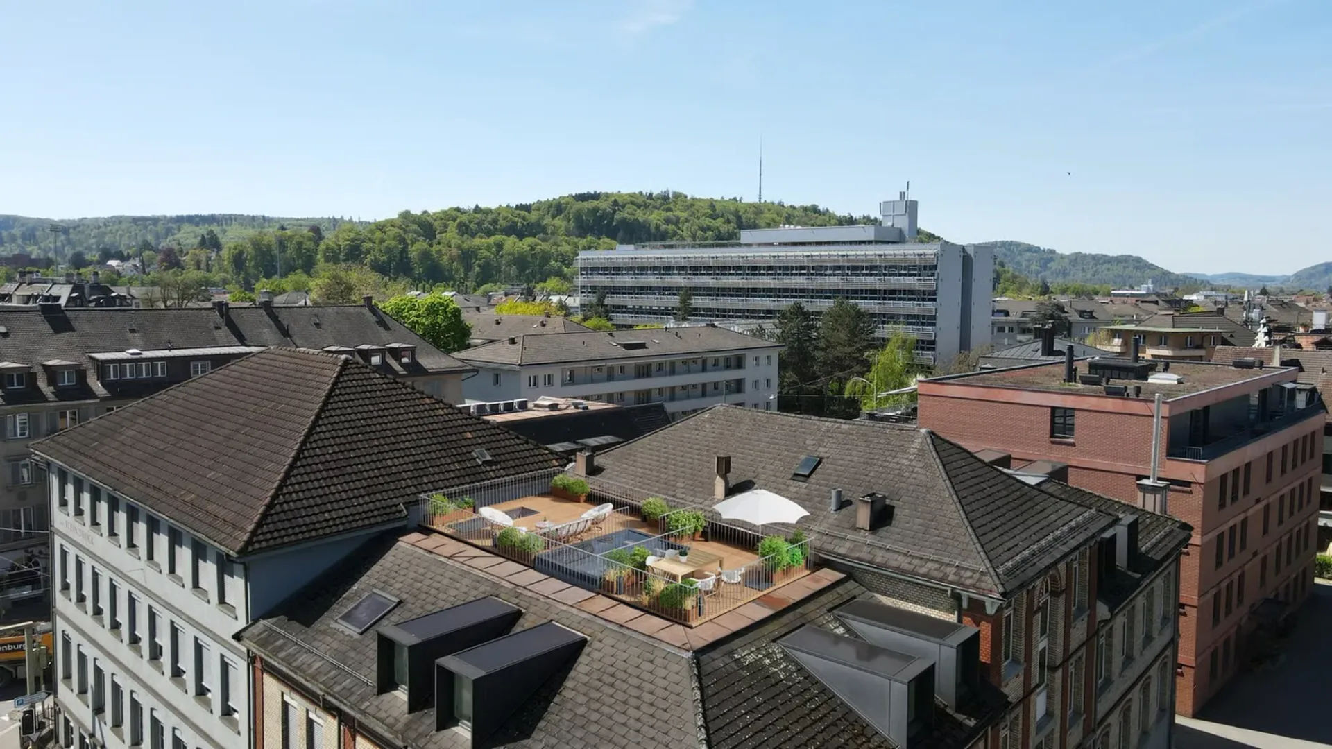 Über den Dächern von Winterthur  Urban, stilvoll, einzigartig