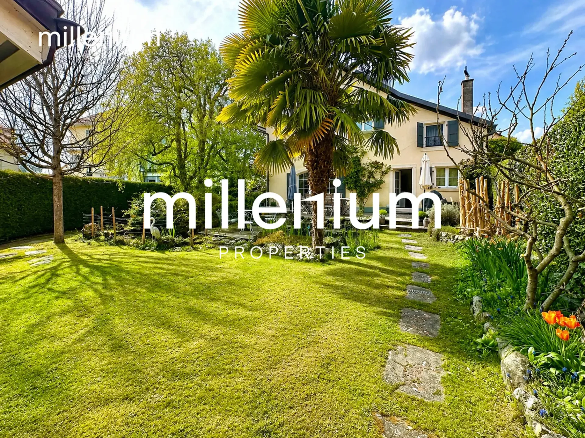 Magnifique duplex meublé à deux pas du lac à Buchillion