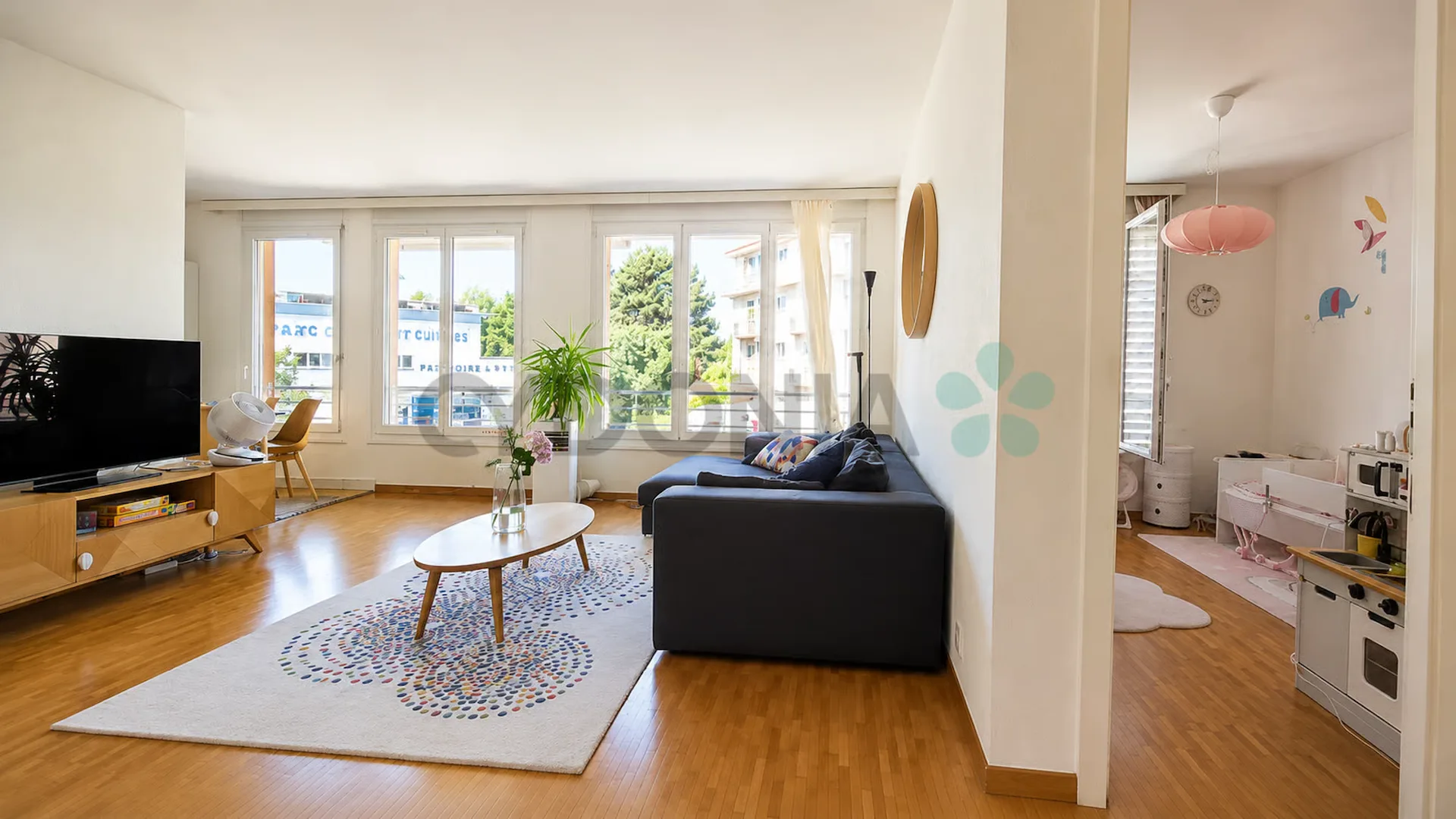 Appartement de 3,5 pièces au coeur du quartier de Montchoisi