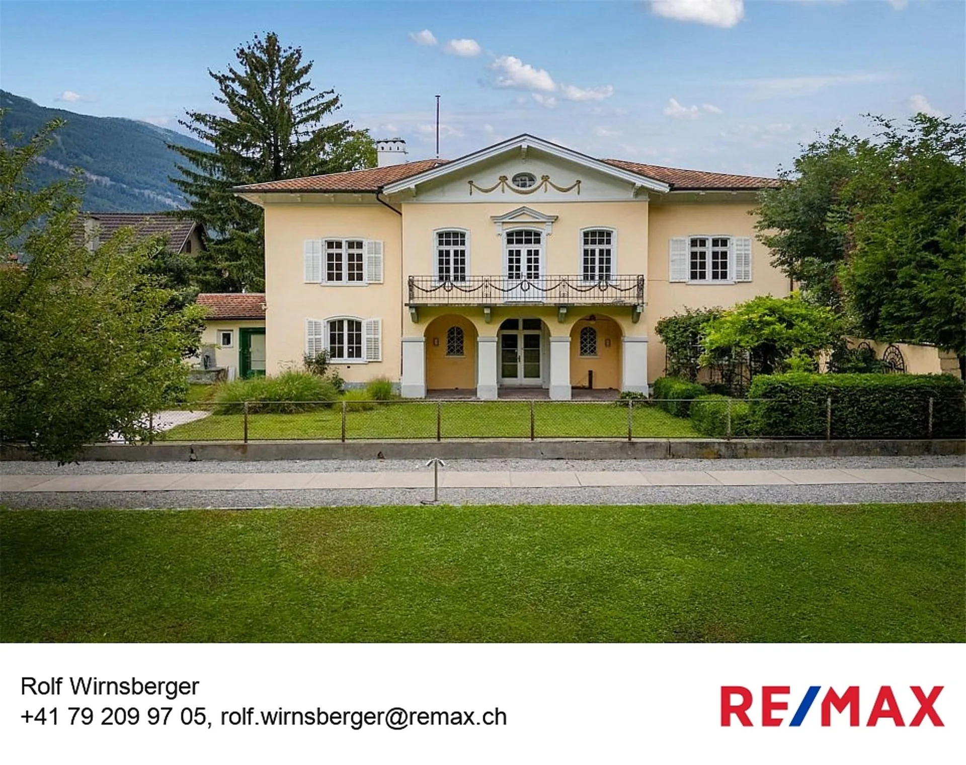 Villa storica in posizione privilegiata a Coira