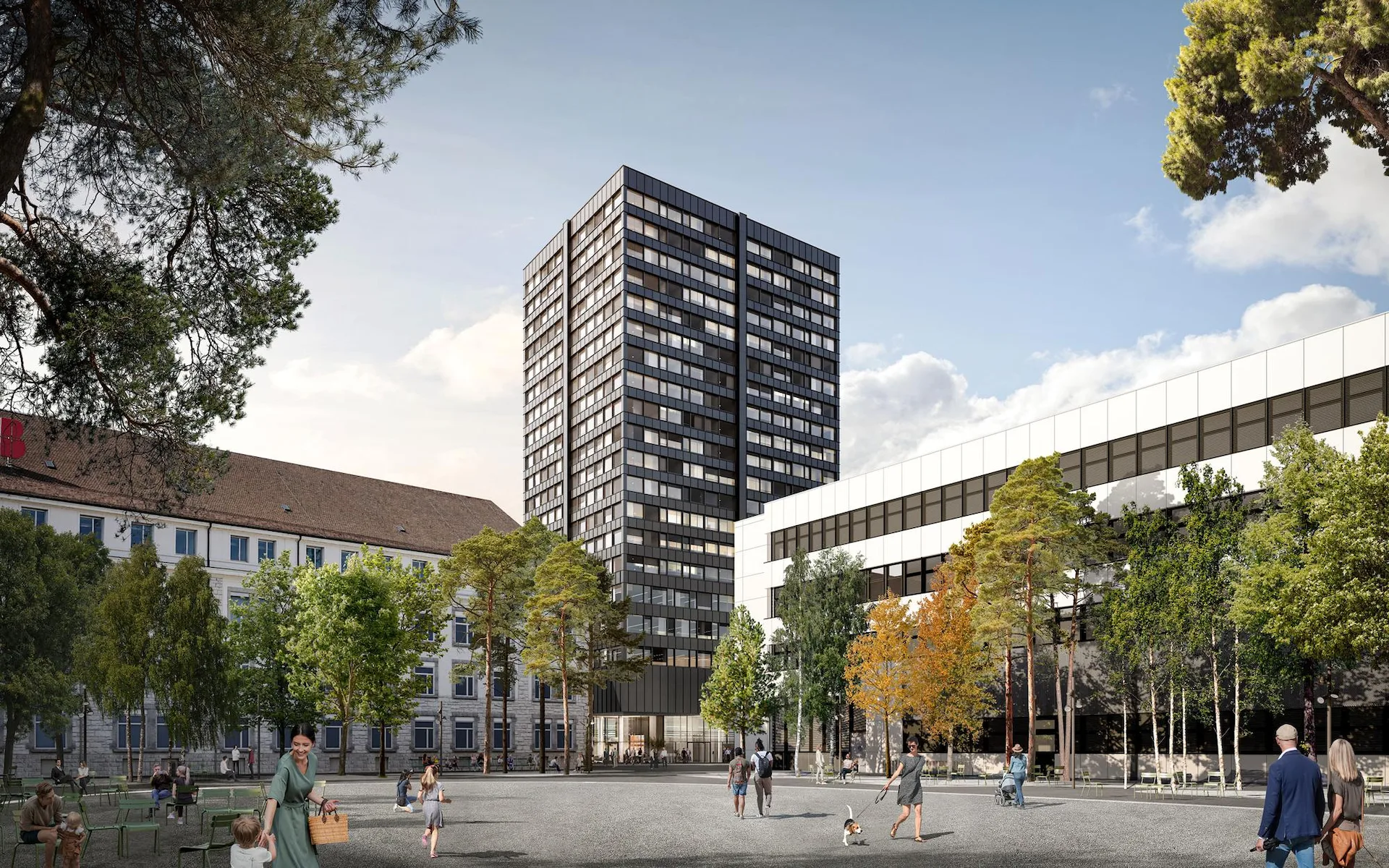 Wohnen im Akara Tower