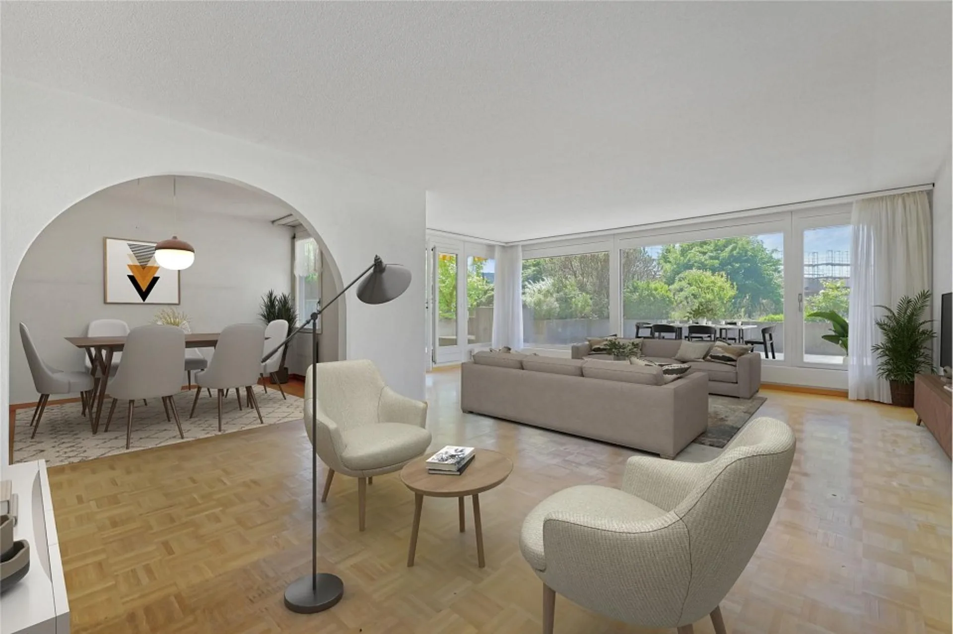 5-Zimmer-Terrassenhaus mit grosszügiger Terrasse und Potenzial