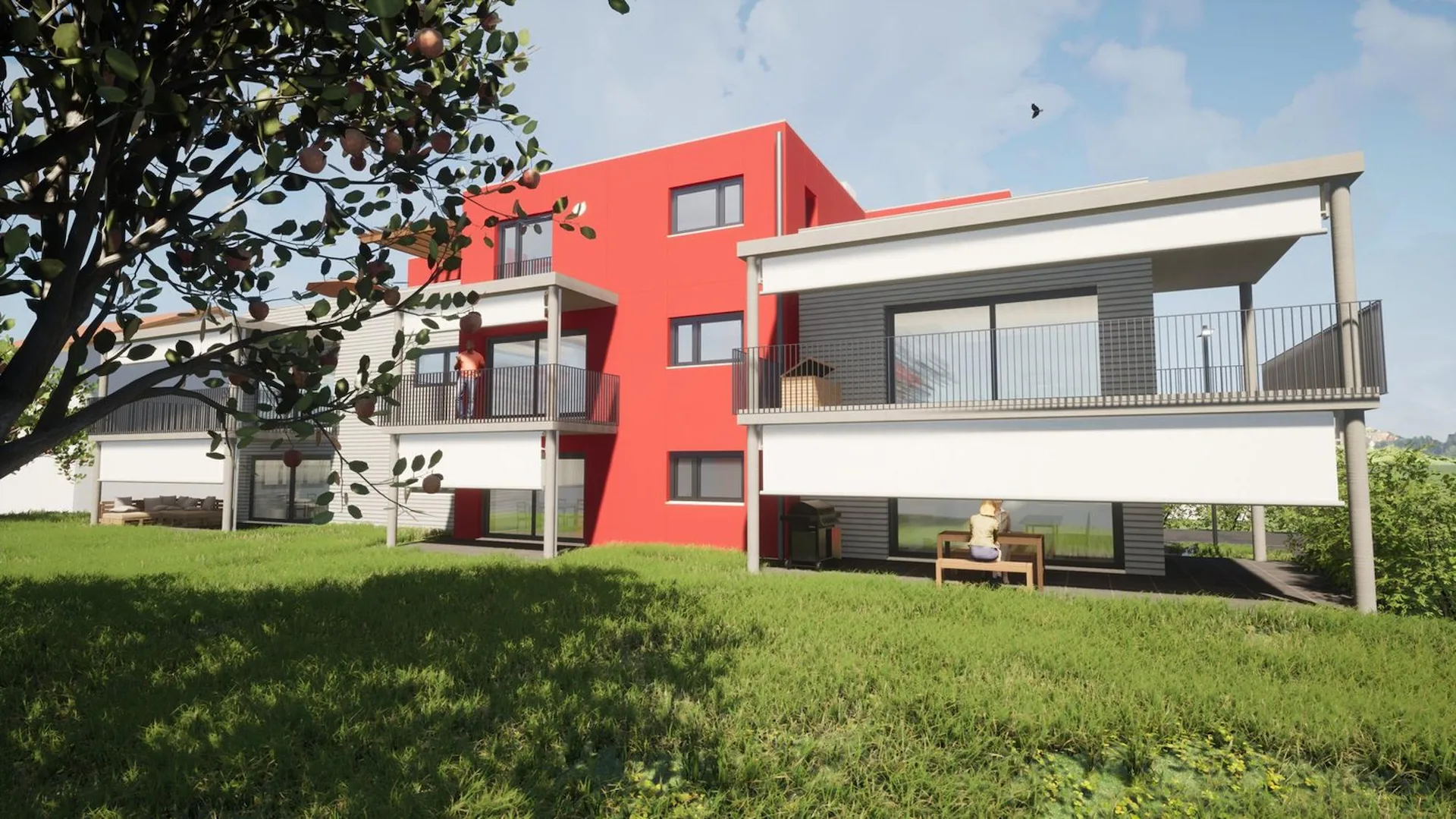 Moderne 3.5-Zimmerwohnung im Neubau in Lyss