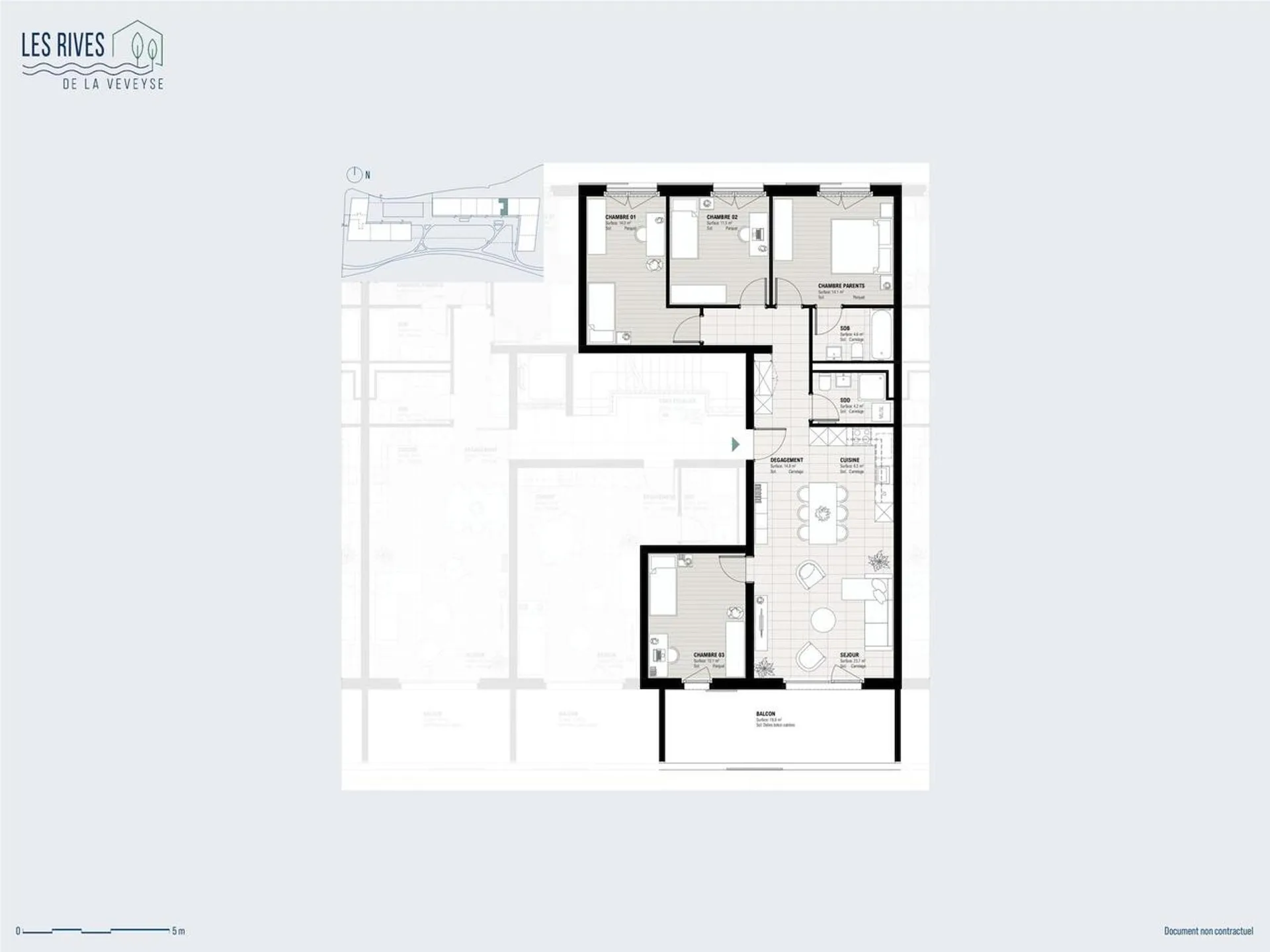 Votre futur chez-vous familial - 5.5 pièces lumineux avec 4 chambres