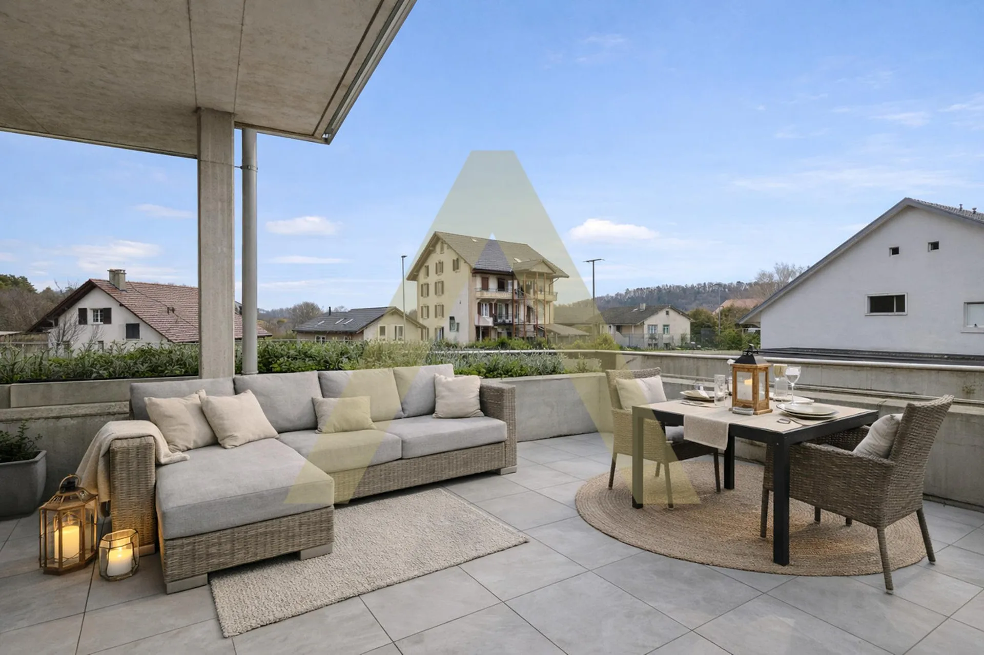 Appartement moderne, convivial et familial avec balcon et jardin