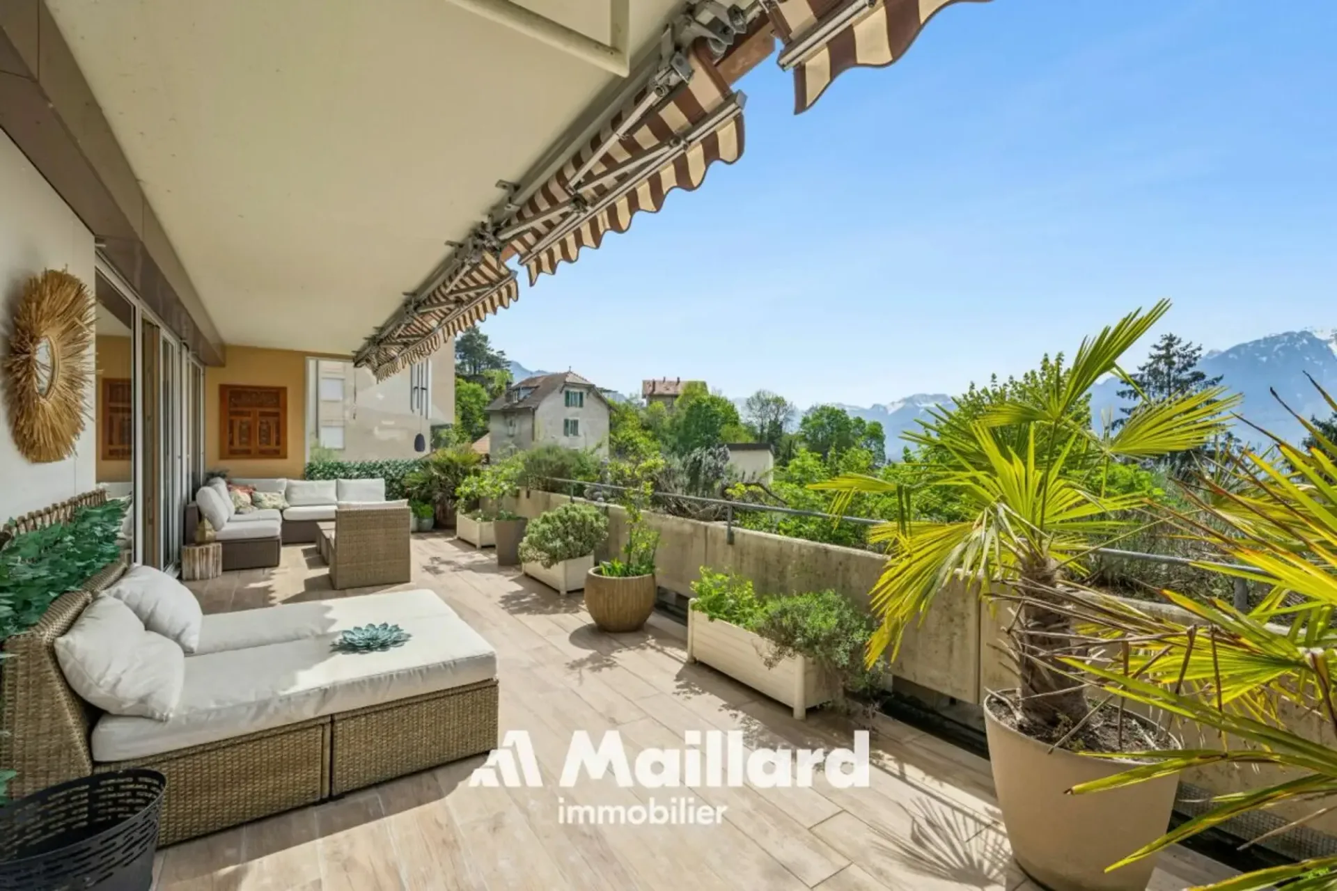Wohnung in Montreux mit herrlicher Aussicht