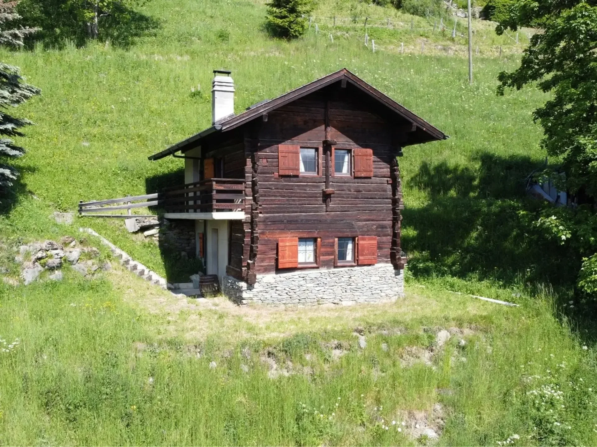 Hérémence, Chalet, Mayen mit 67 m2 in den Collons inmitten der Natur nahe den Skipisten