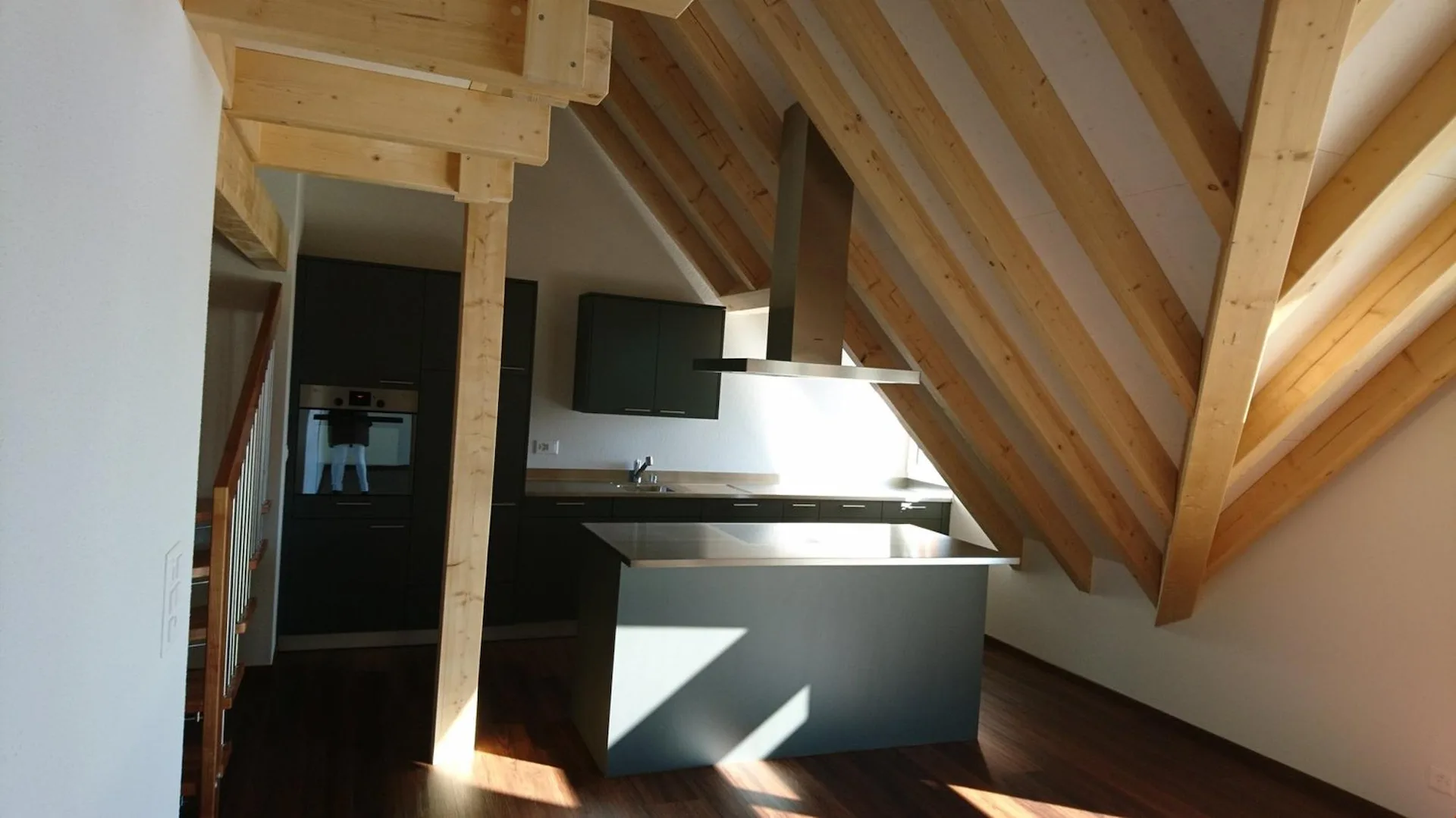 Dach-/Duplex-Wohnung in der Wohnsiedlung Schmiedehof