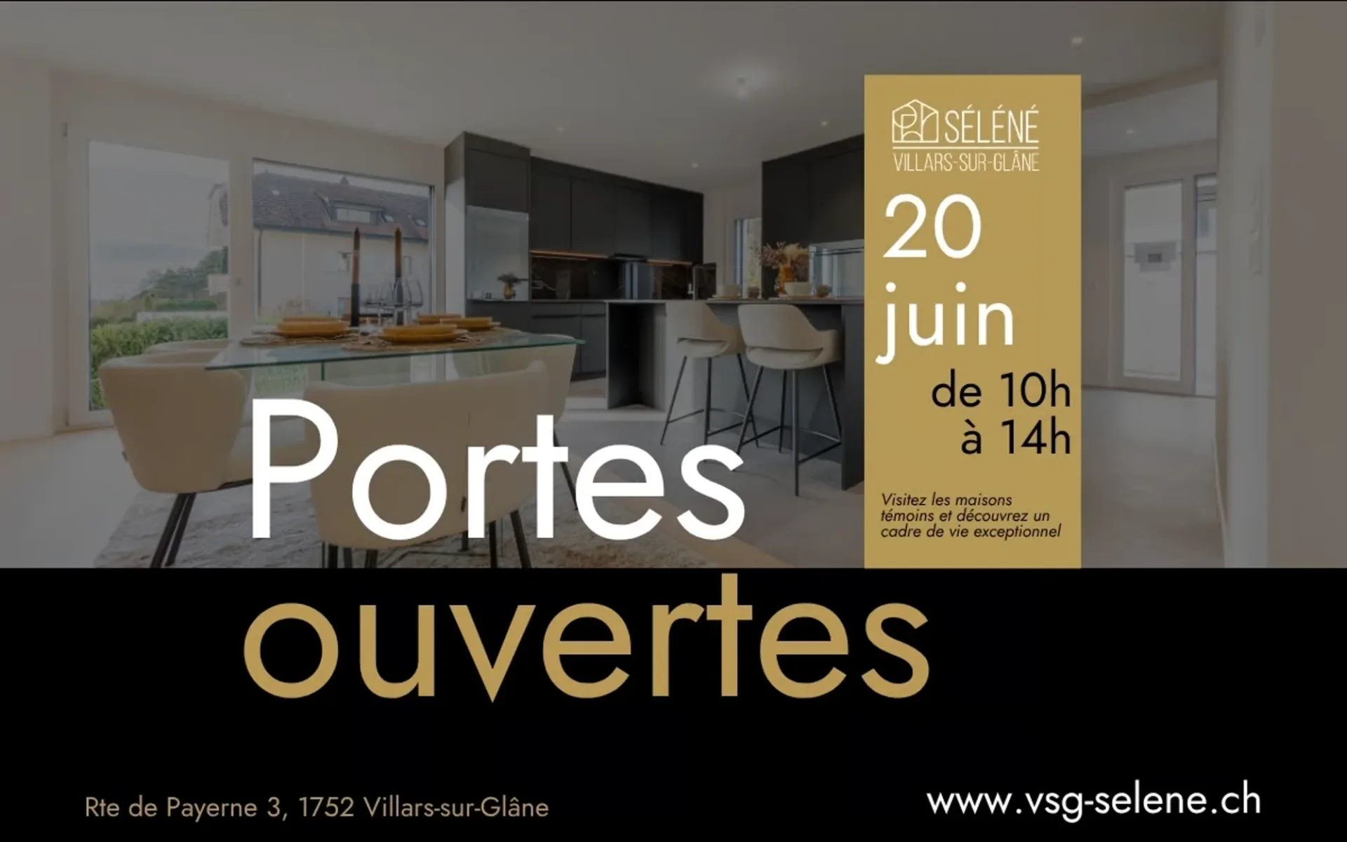 Villas Séléné - 8 Villen mit hohem Standard in Villars-sur-Glâne