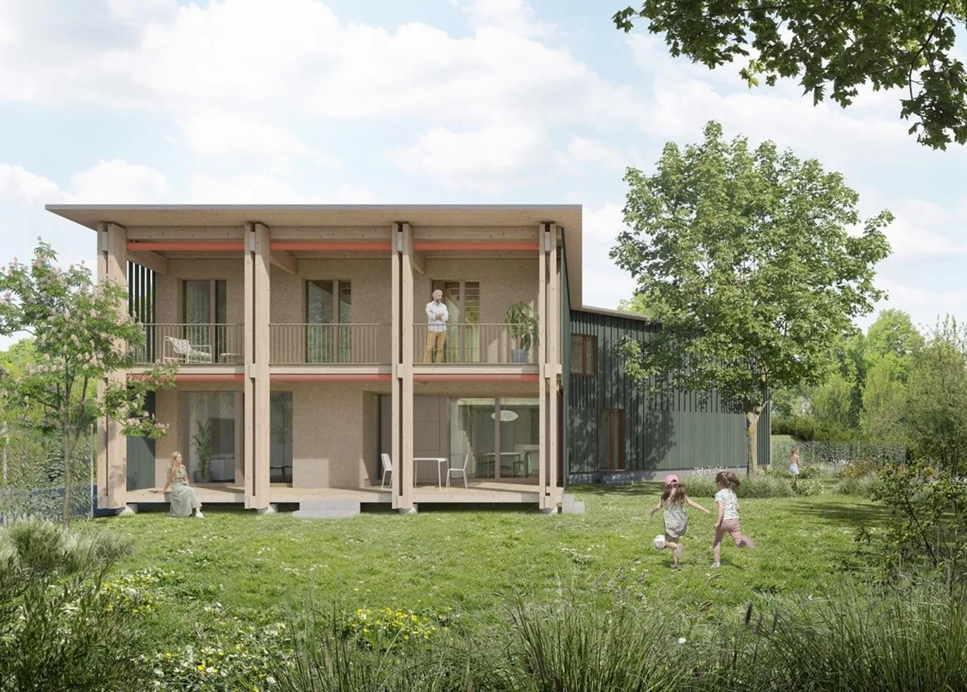 Schönes Reihenhaus mit 4.5 Zimmern im Bau