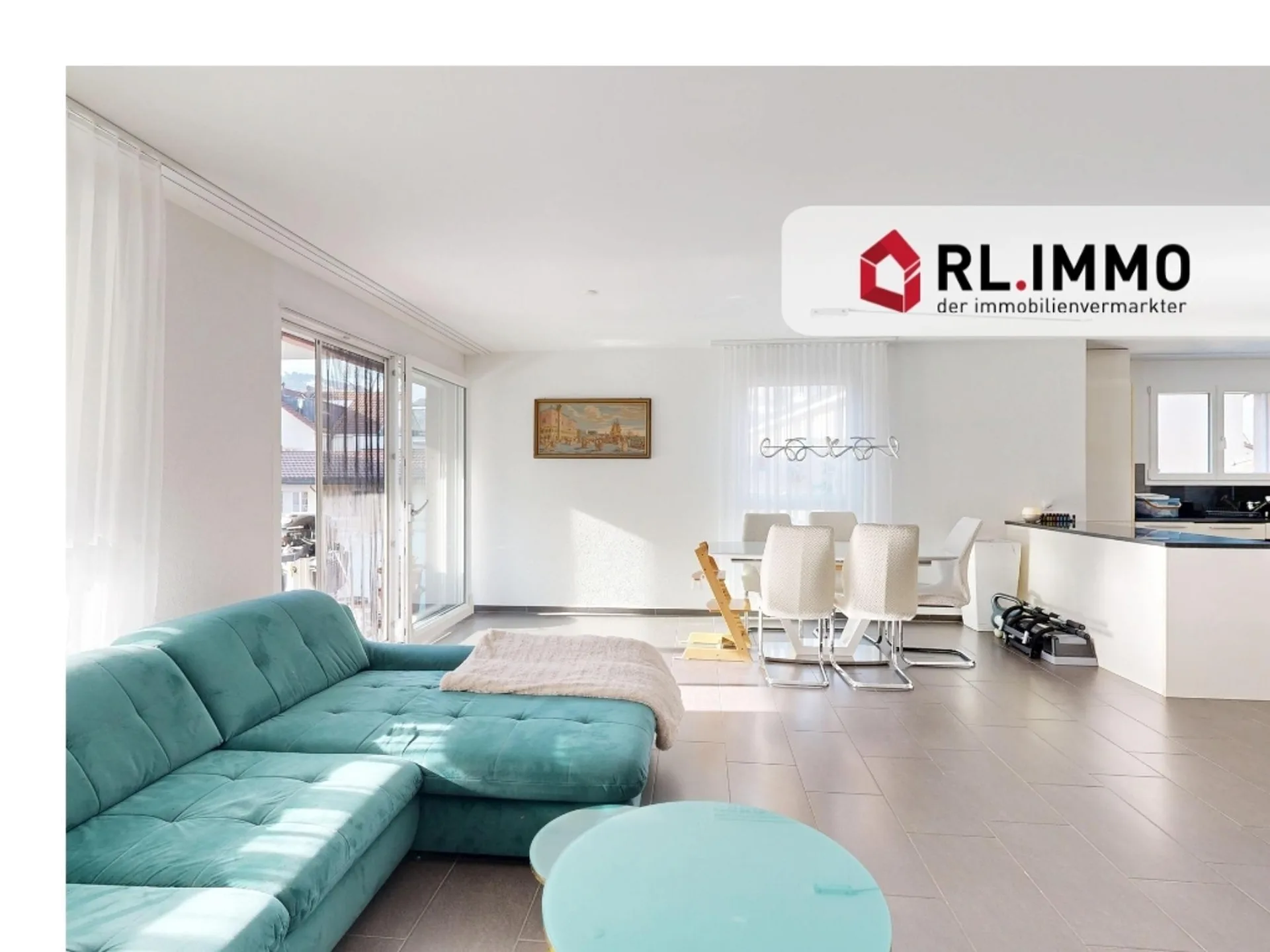 4.5 room apartment with lake view for sale in Buchs