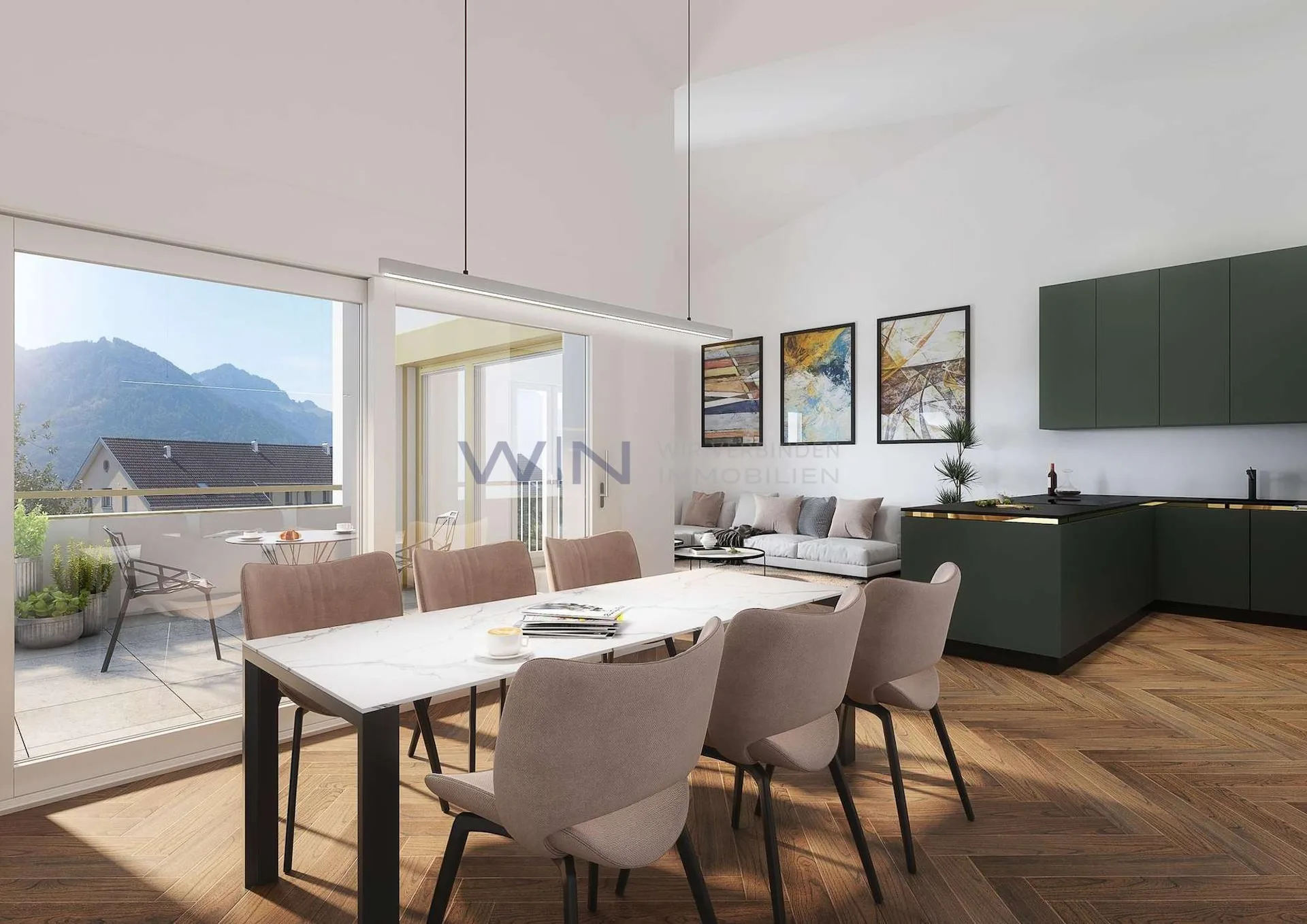 ERSTBEZUG - Attika Neubau: Zentral. Vielseitig. W 3.1