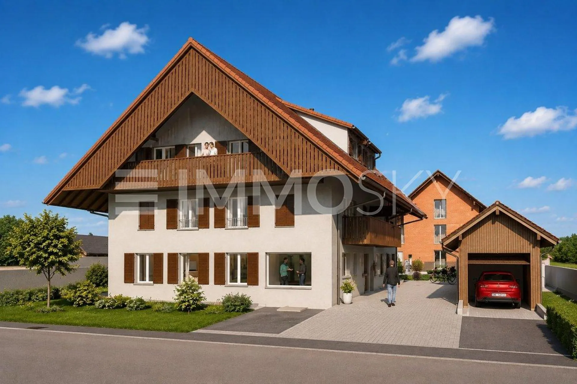 Moderne Neubauwohnung mit smartem Grundriss