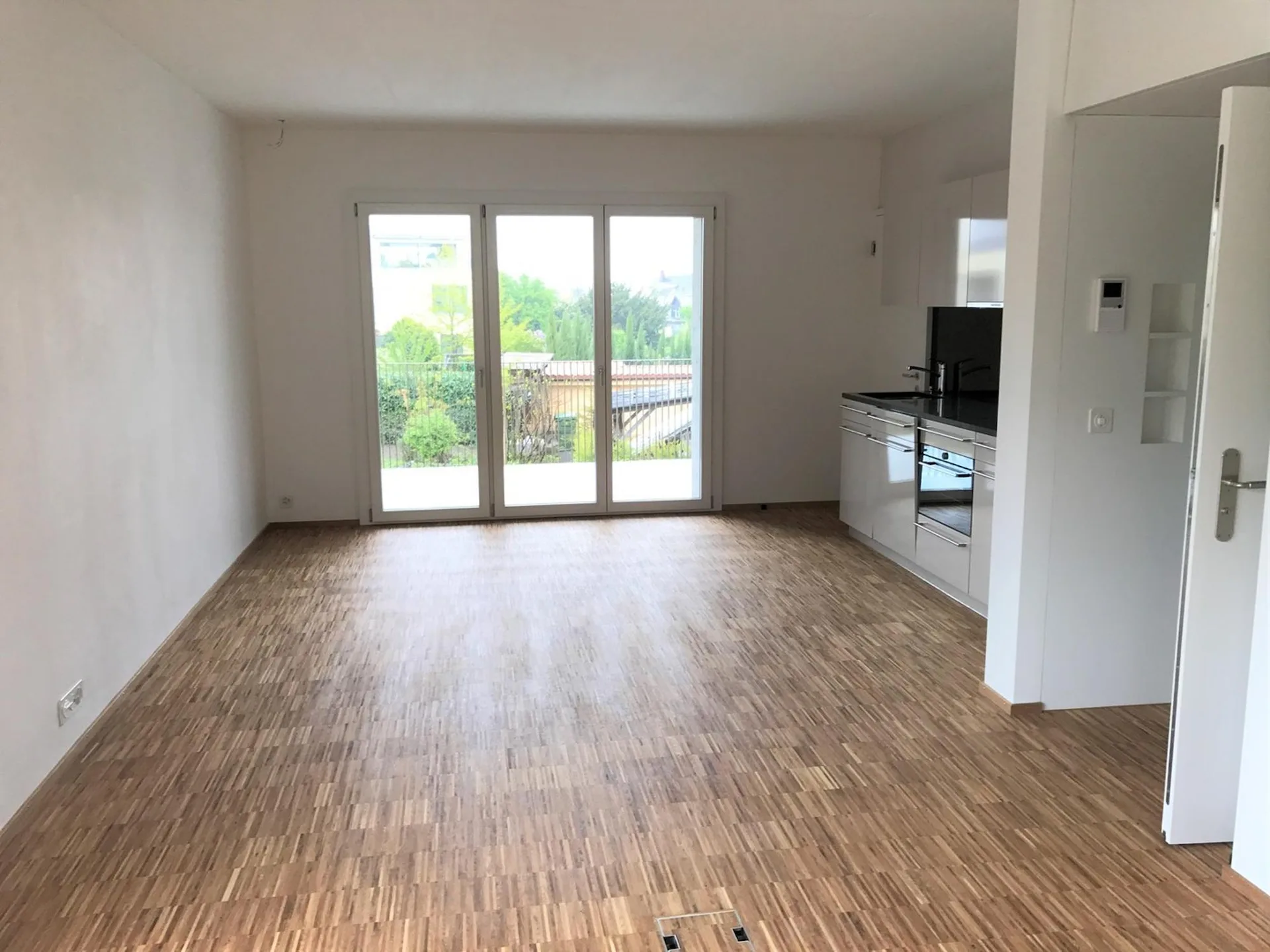 Modern 1.5-room apartment near the lake
