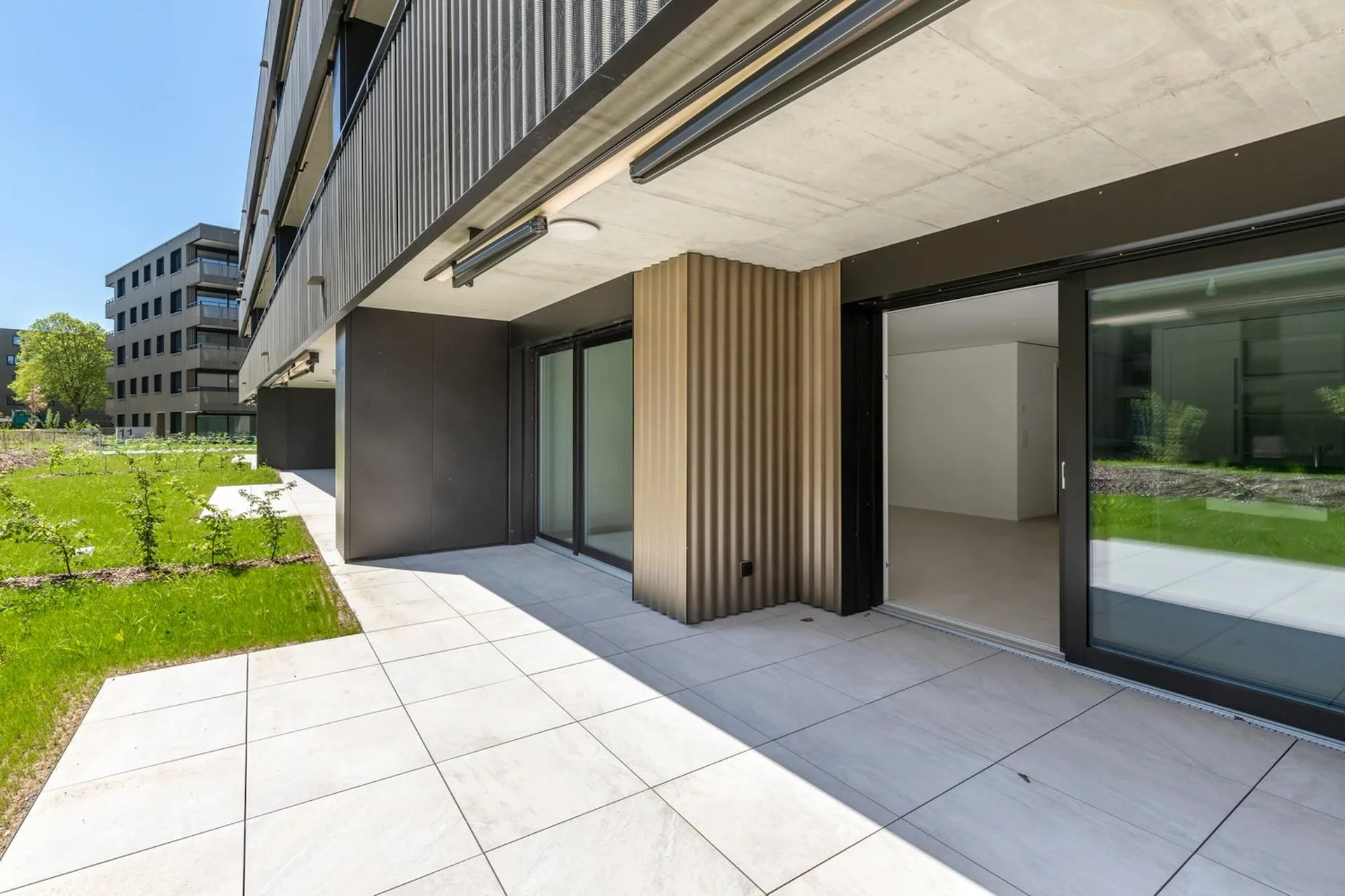 Schönes 3,5-Zimmer-Apartment im Erdgeschoss mit Terrasse